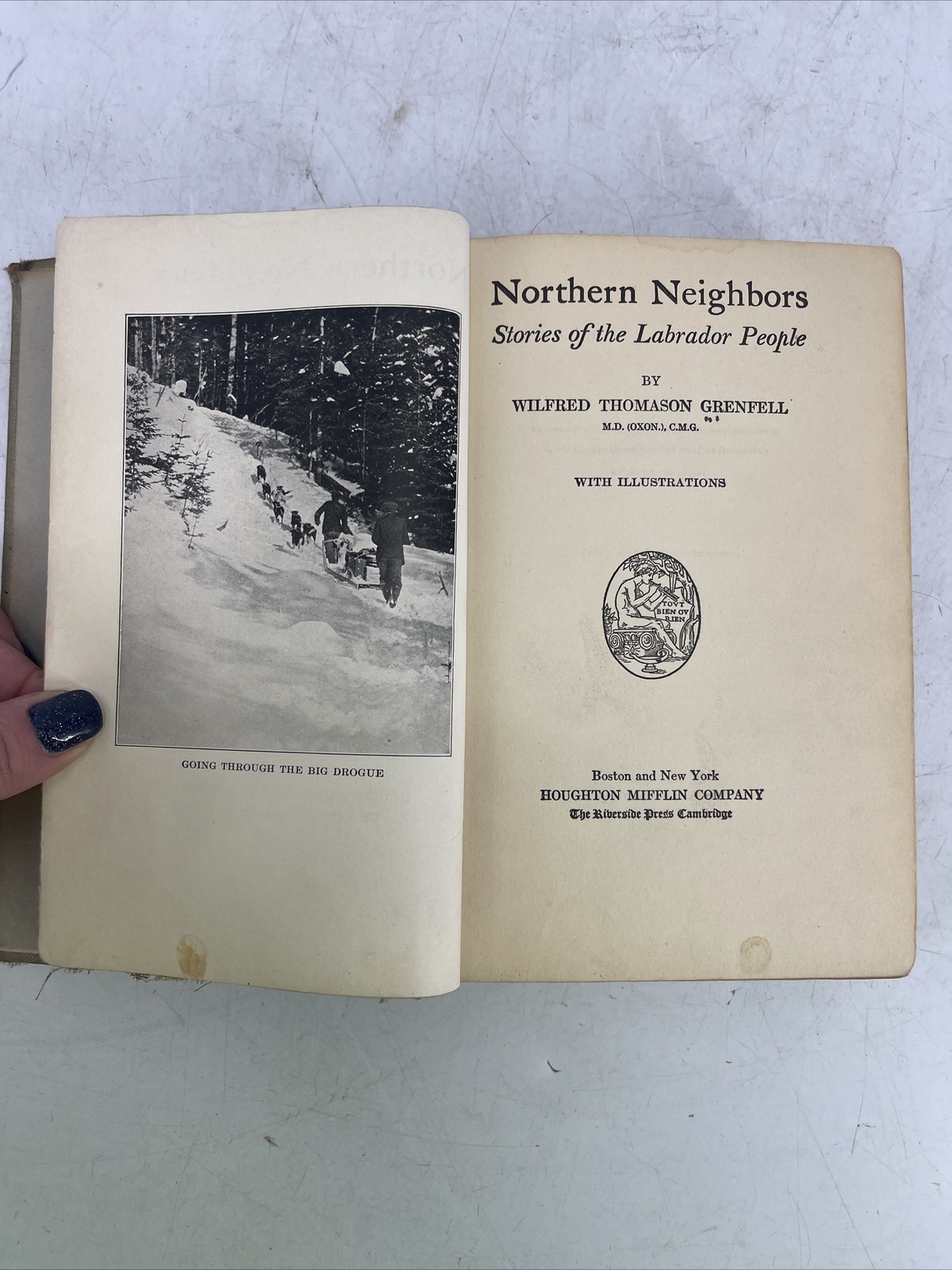 Northern Neighbors Written and Inscribed by Wilfred T. Grenfell 1924
