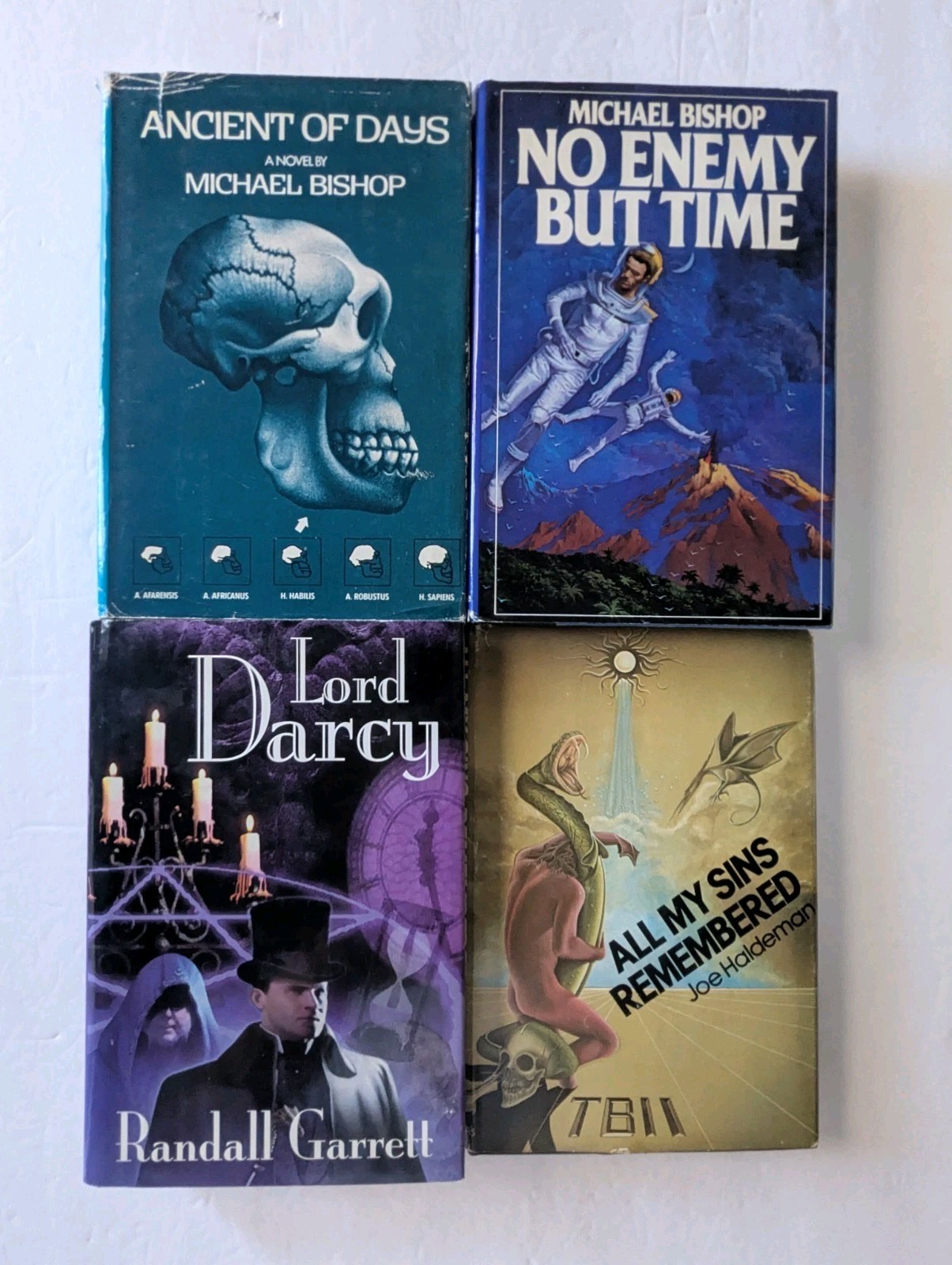 10 BOOK LOT Vintage Science Fiction Sci-fi Fantasy Books Novels Hardcover #1