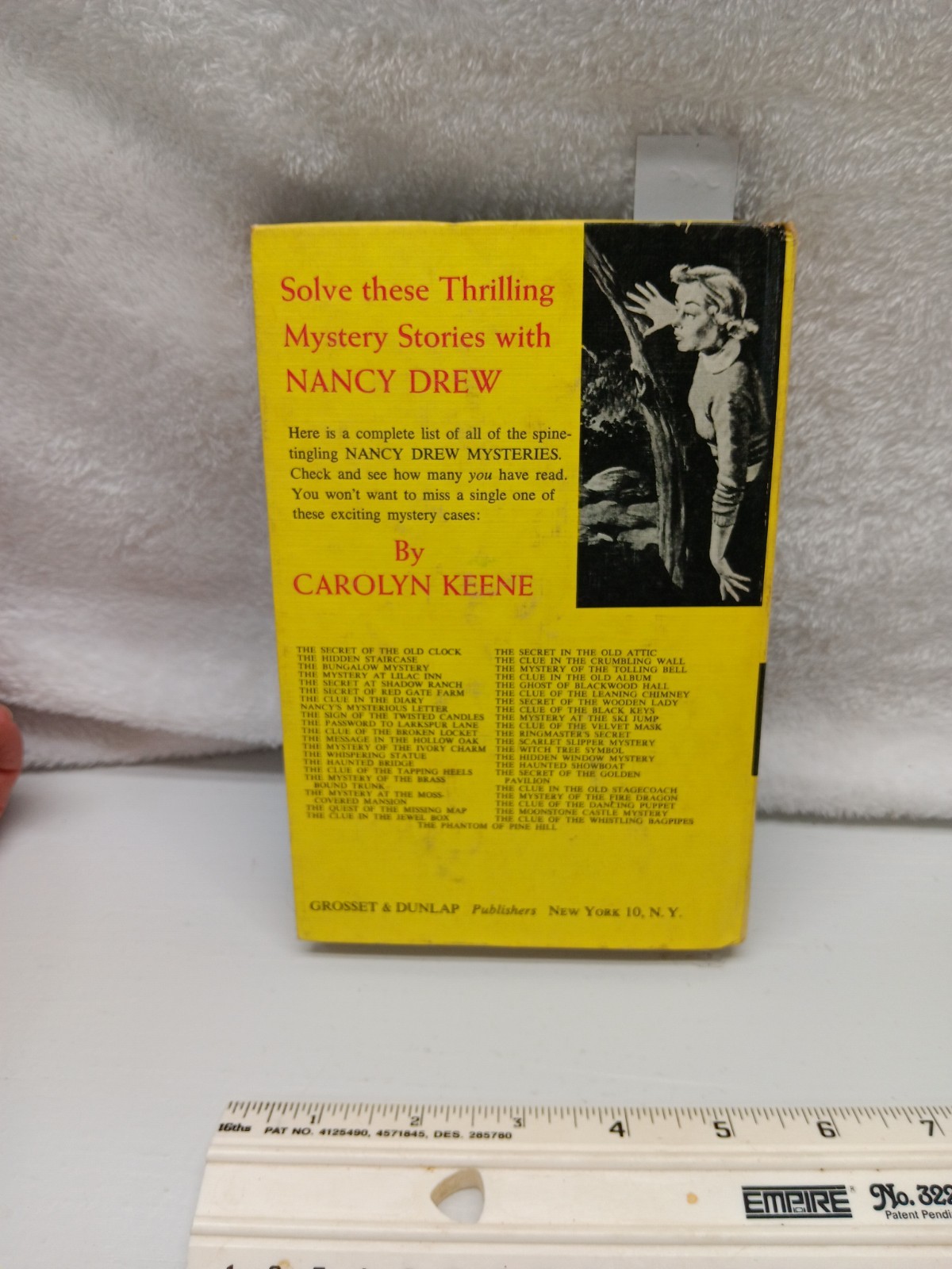 Nancy Drew Mystery Stories The Phantom of Pine Hill 1965