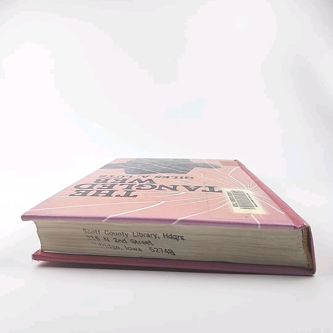 The Tangled Web by Giles A. Lutz LARGE PRINT Edition Hardcover Book 1983
