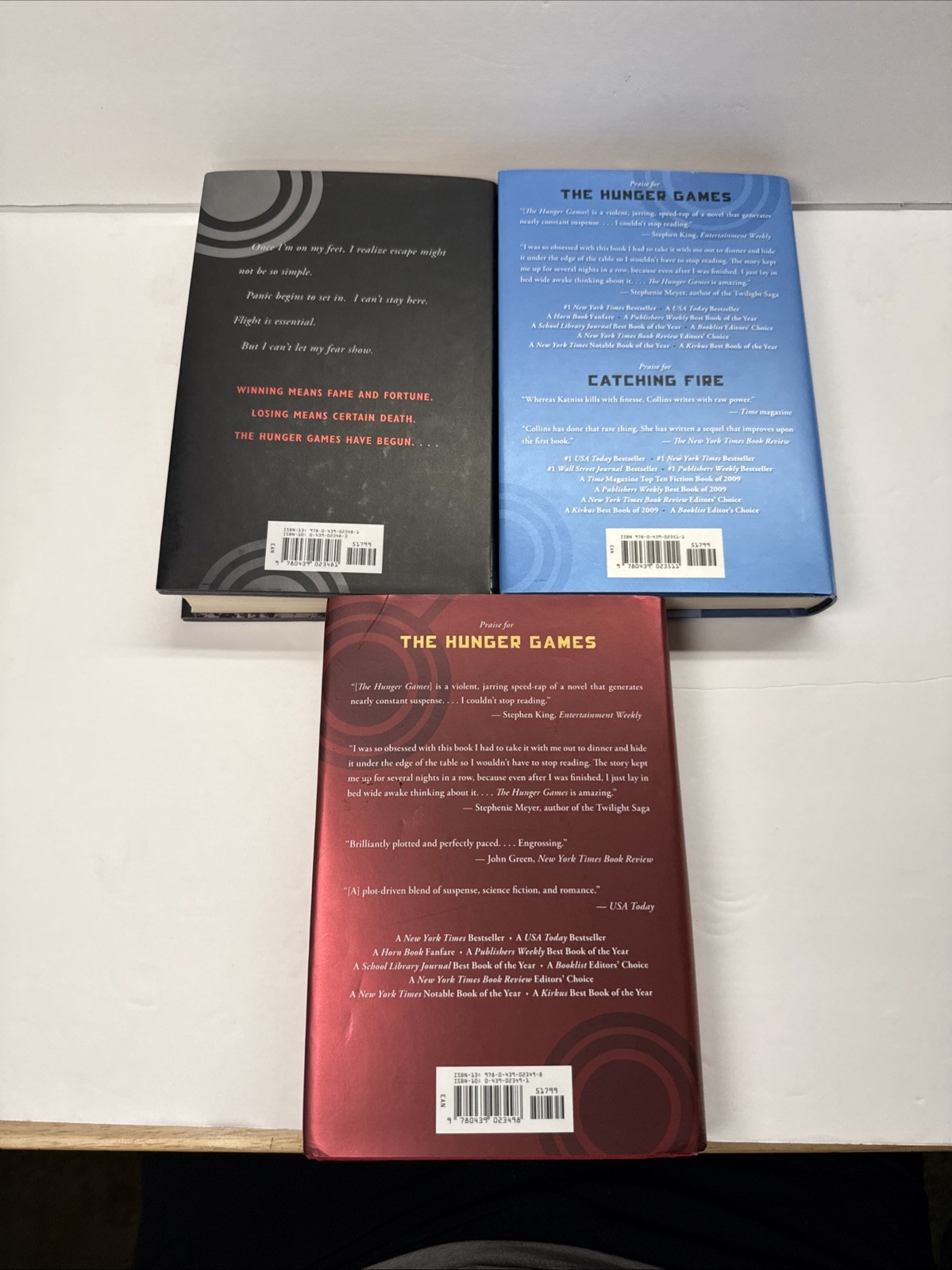 Hunger Games Set 1 -3 you pick the format, hardcover, paperback or mix – GOOD