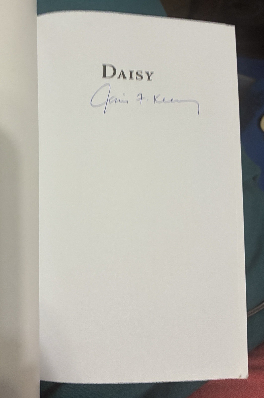 “Daisy: Between a Rock and a Hard Place” Janis F. Kearney (2013 TPB) Signed