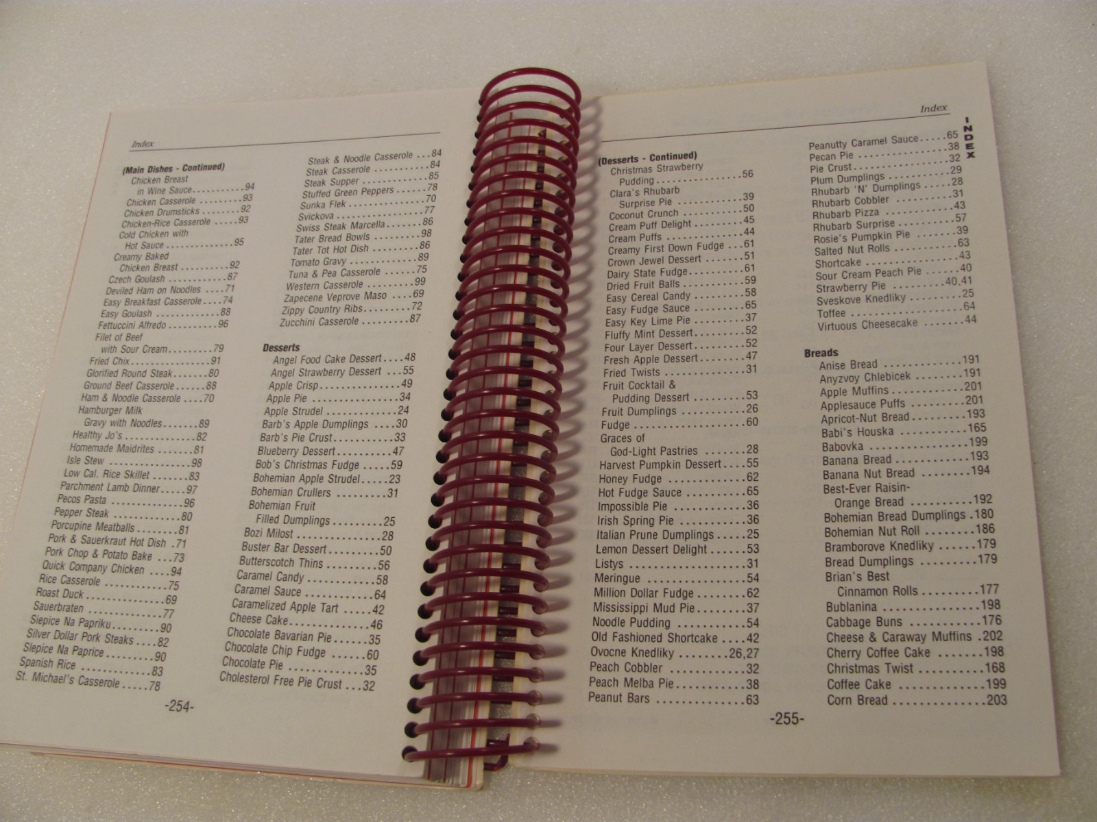 Czech Slovak Museum Cook Book Cedar Rapids Iowa Kucharka Traditional Recipes 250