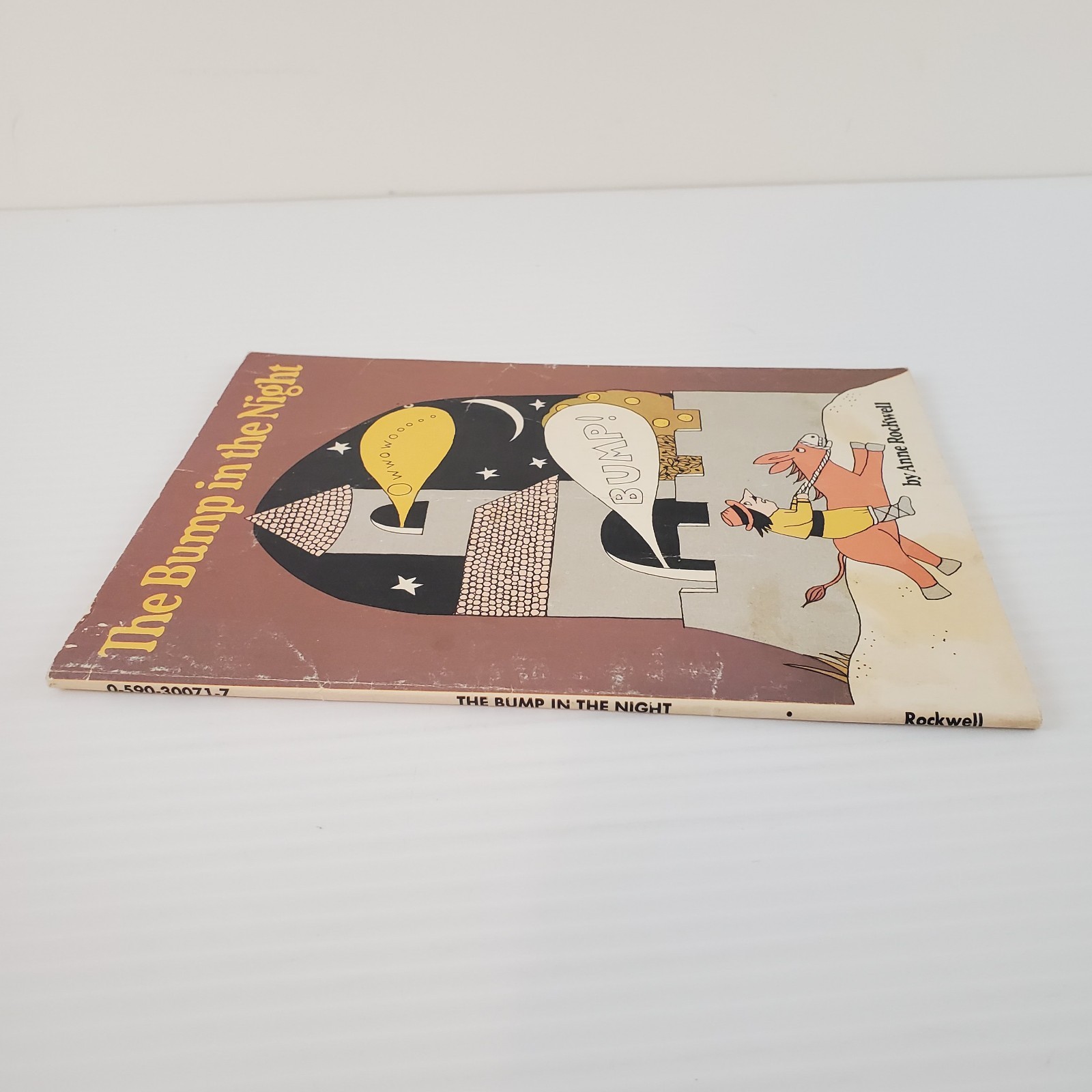 the Bump in The Night by Anne Rockwell 1975 PB