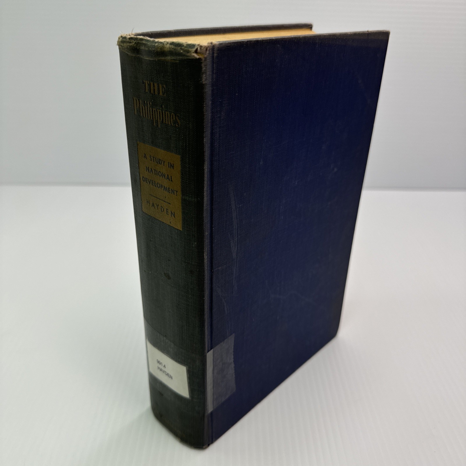 The Philippines A Study in National Development Joseph Ralston Hayden 1942 ExLib