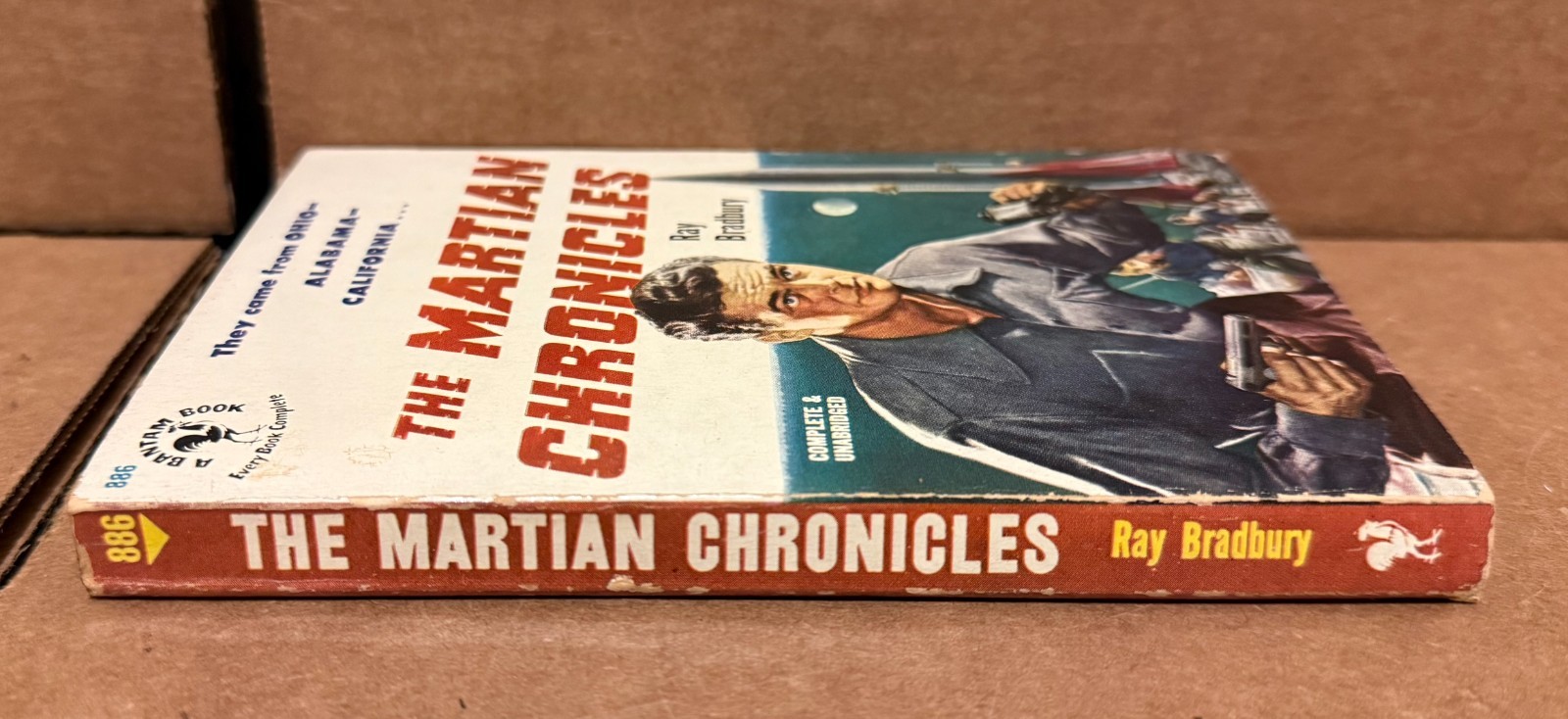 The Martian Chronicles by Ray Bradbury – 1951 Bantam 886