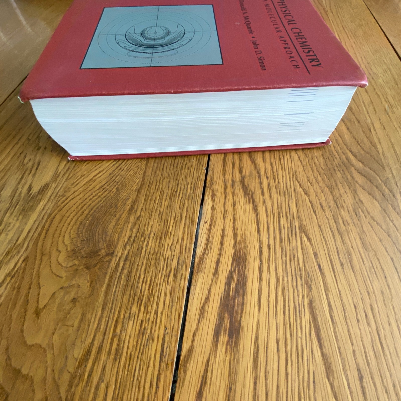 Physical Chemistry: A Molecular Approach by Donald a McQuarrie Hardcover