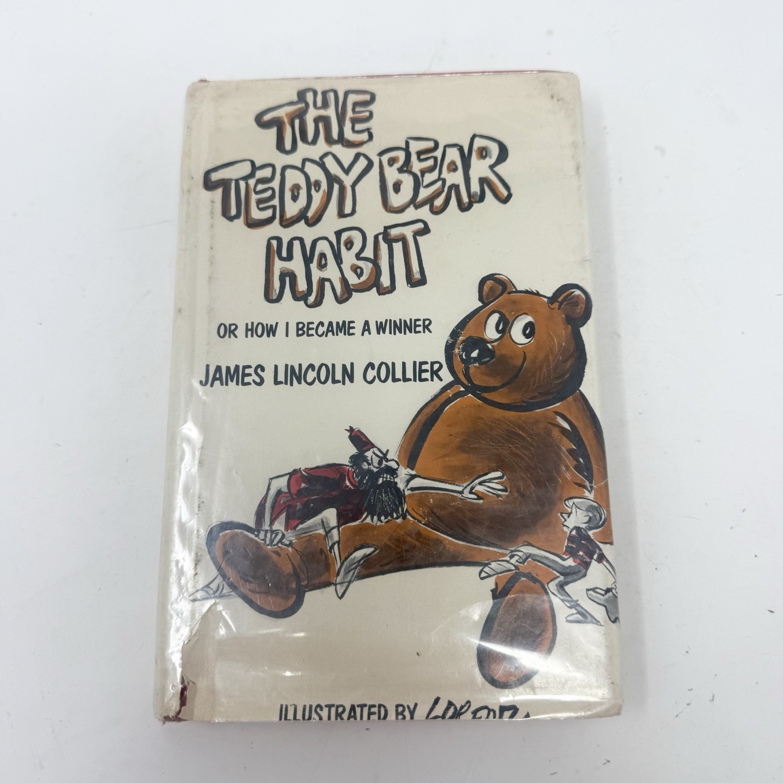 The Teddy Bear Habit James Lincoln Collier Lee Lorenz 1967 1st HCDJ Library Copy