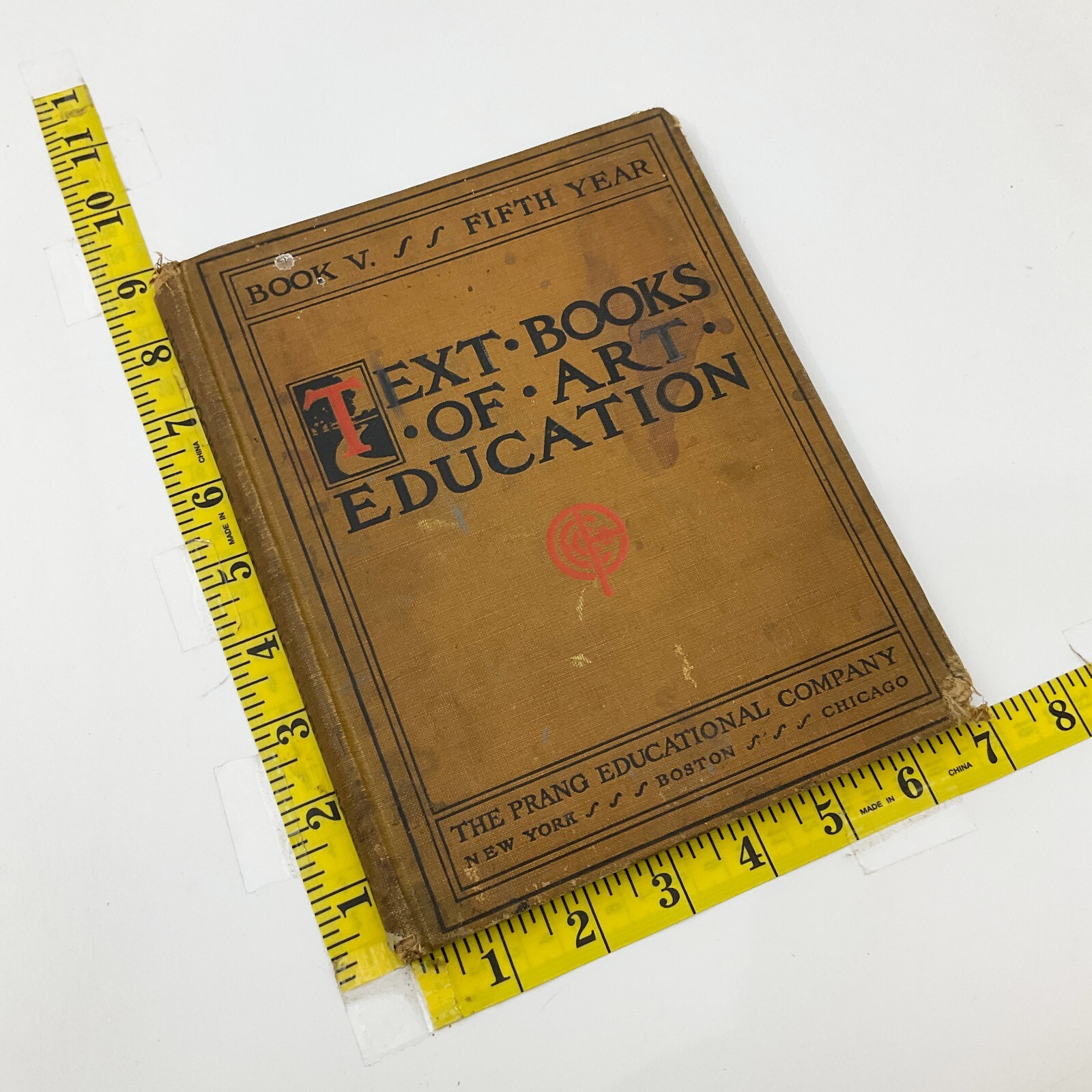 Text Books of Art Education Fifth Year Hugo Froehlich Hardcover Book 1904