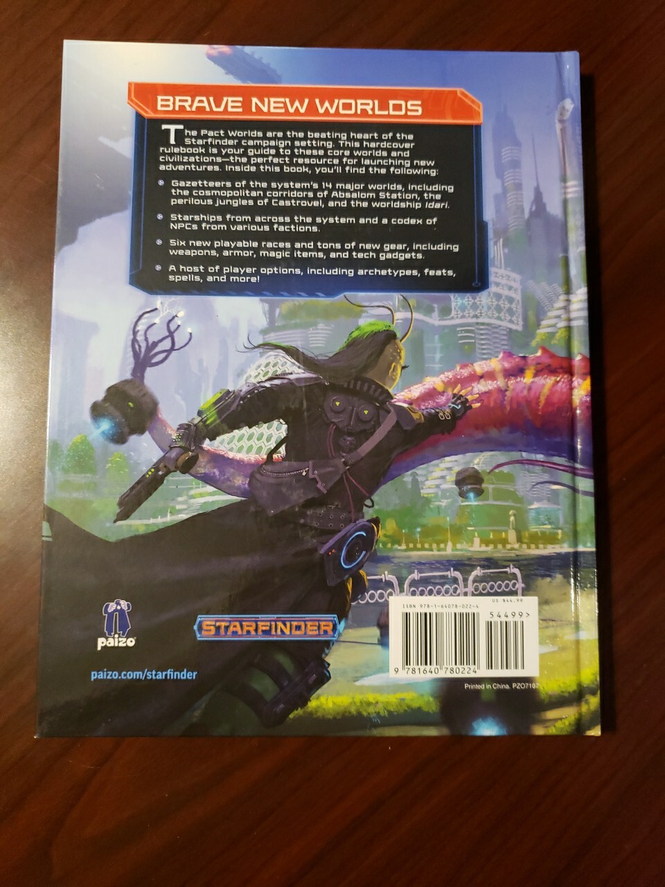 Pact Worlds by Paizo Staff (2018, Hardcover)
