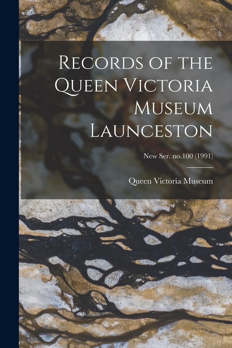 Records of the Queen Victoria Museum Launceston; New Ser. No…. Brand New