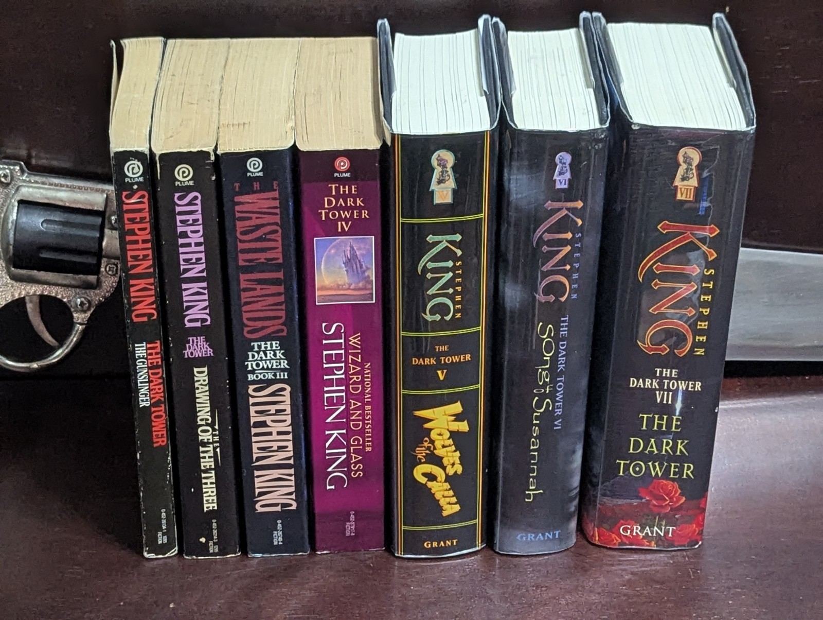 Dark Tower Complete 7-Book Set Stephen King 1st/1st Plume/Grant PB/HCDJ LN