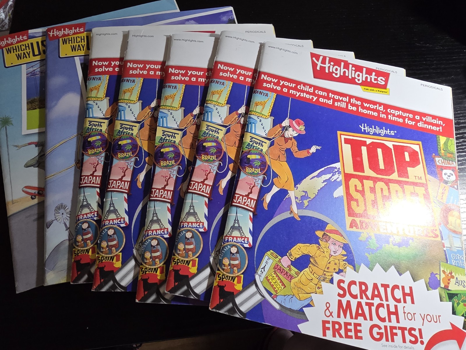 New- 15 Highlights Magazine Lot from 2019-2020 – Unmarked In