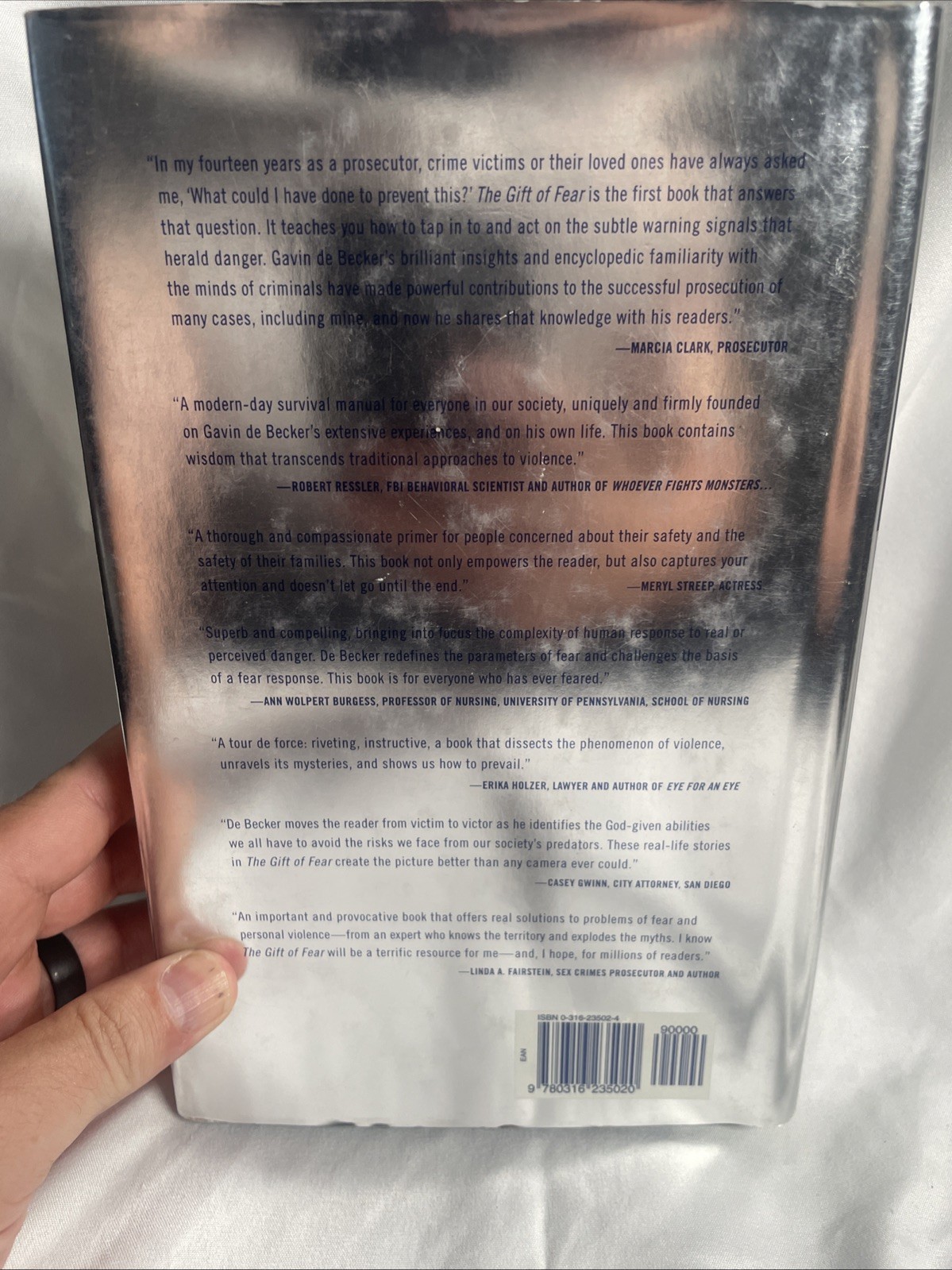 The Gift Of Fear Survival Signals by Gavin De Becker First Edition (JL)