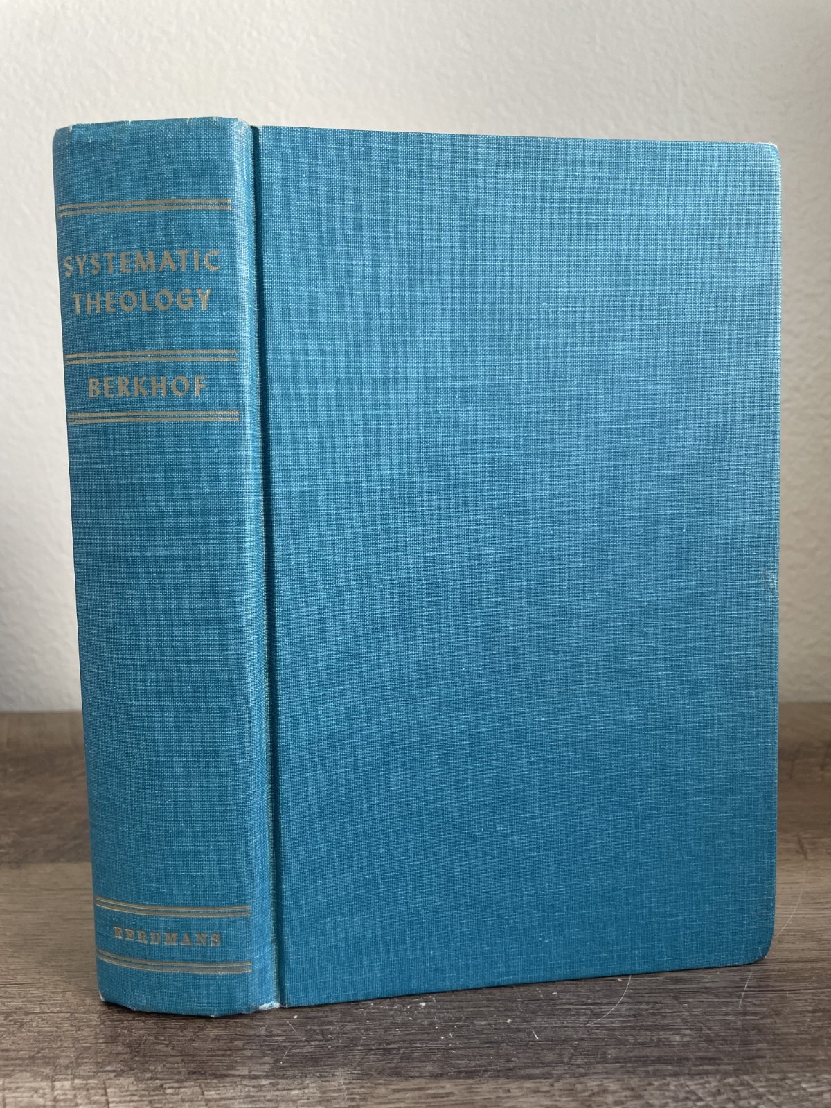1969 Systematic Theology by L. Berkhof 4th Revised/Enlarged Edition Christianity