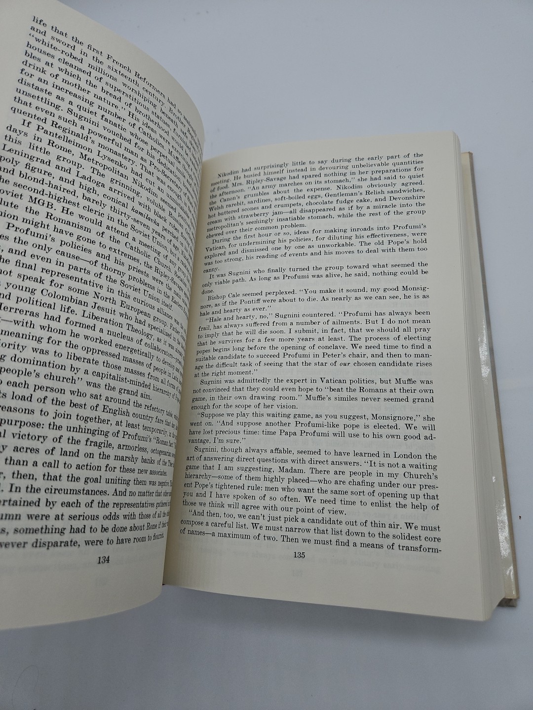 Vatican by Malachi Martin 1986 First Edition Hardcover