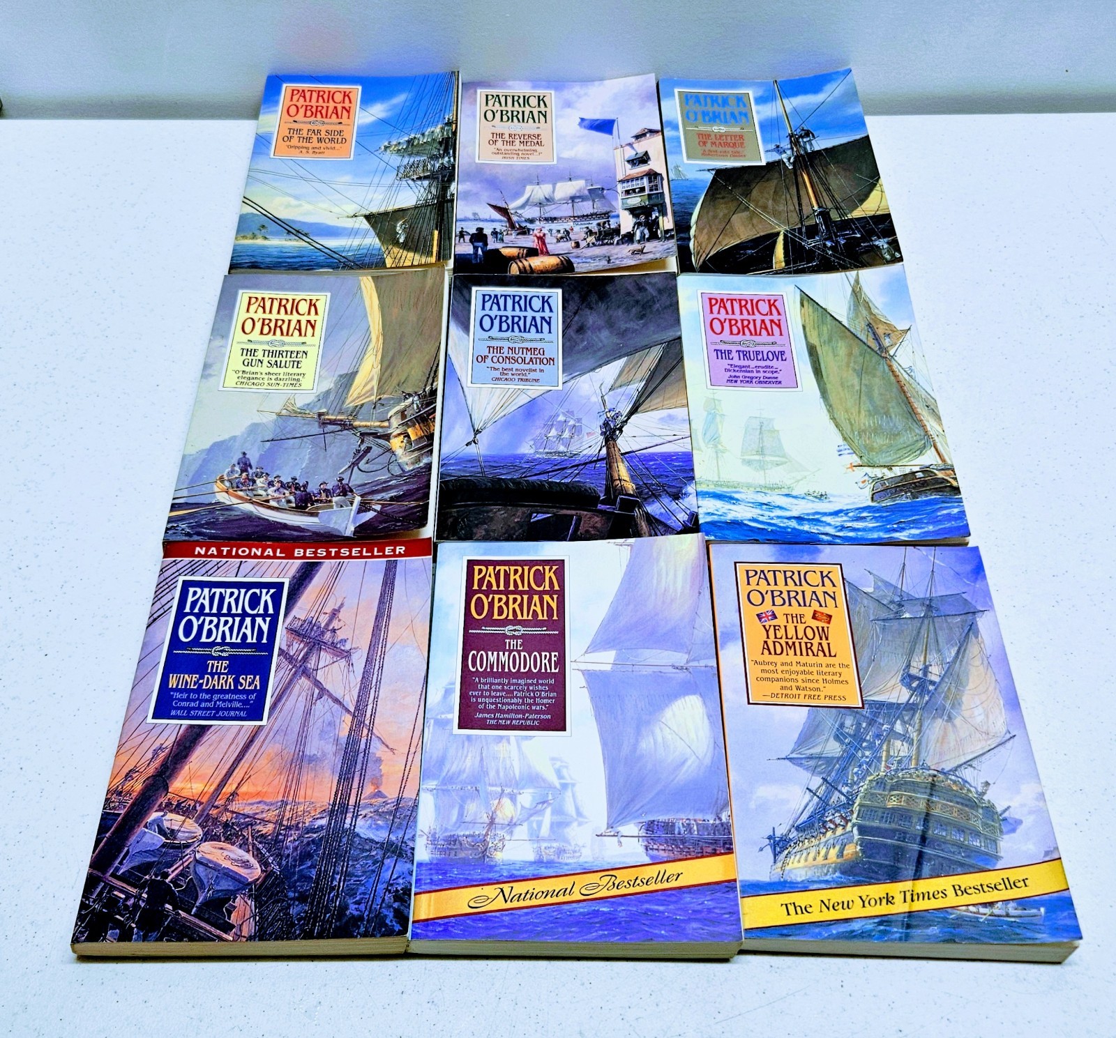 Lot Of 24 Books PATRICK O’BRIAN Aubrey Maturin Complete Series 1-20 Set + More