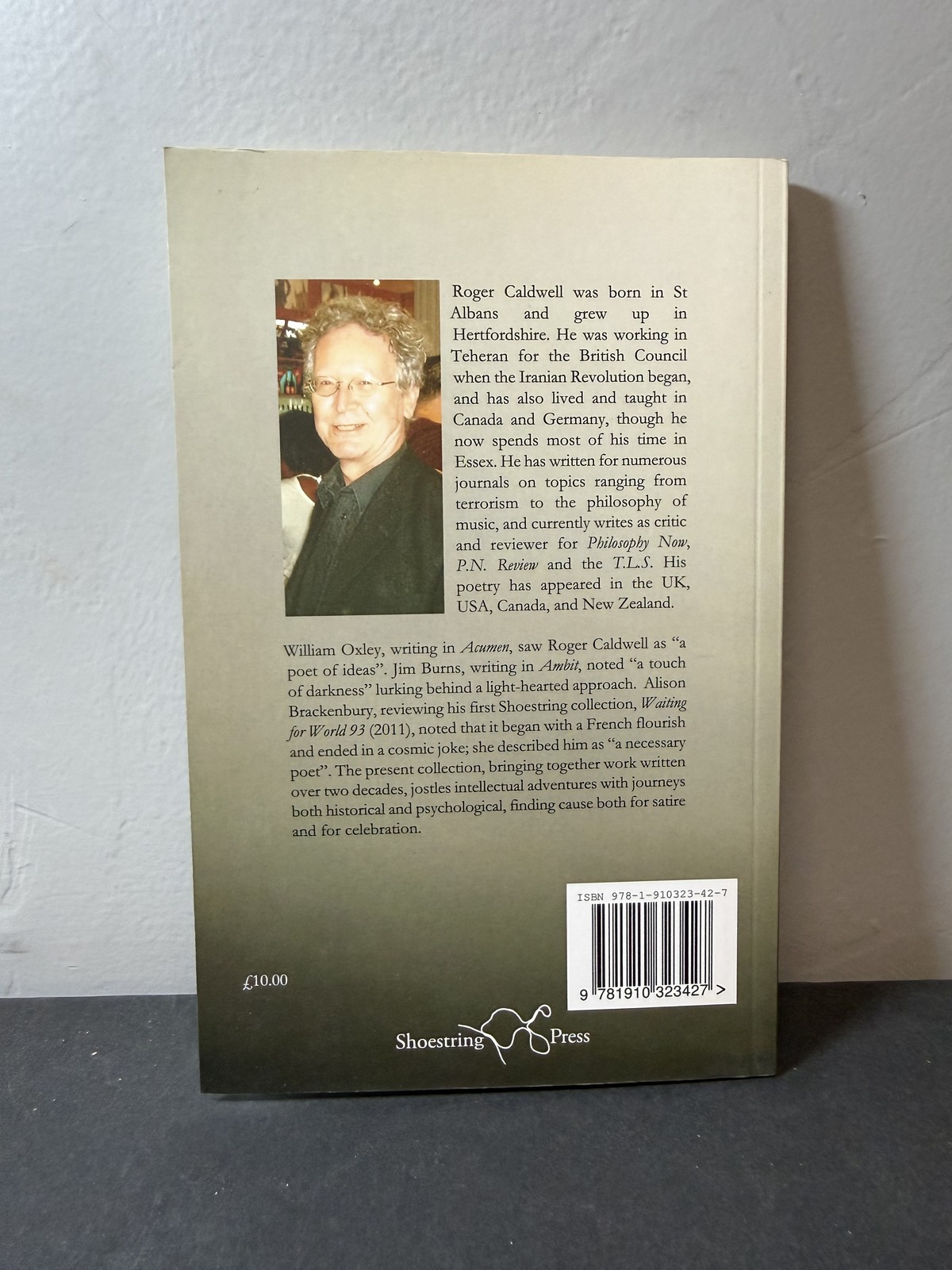 Setting Out for the Mad Islands Roger Caldwell Shoestring Press Poetry 2016