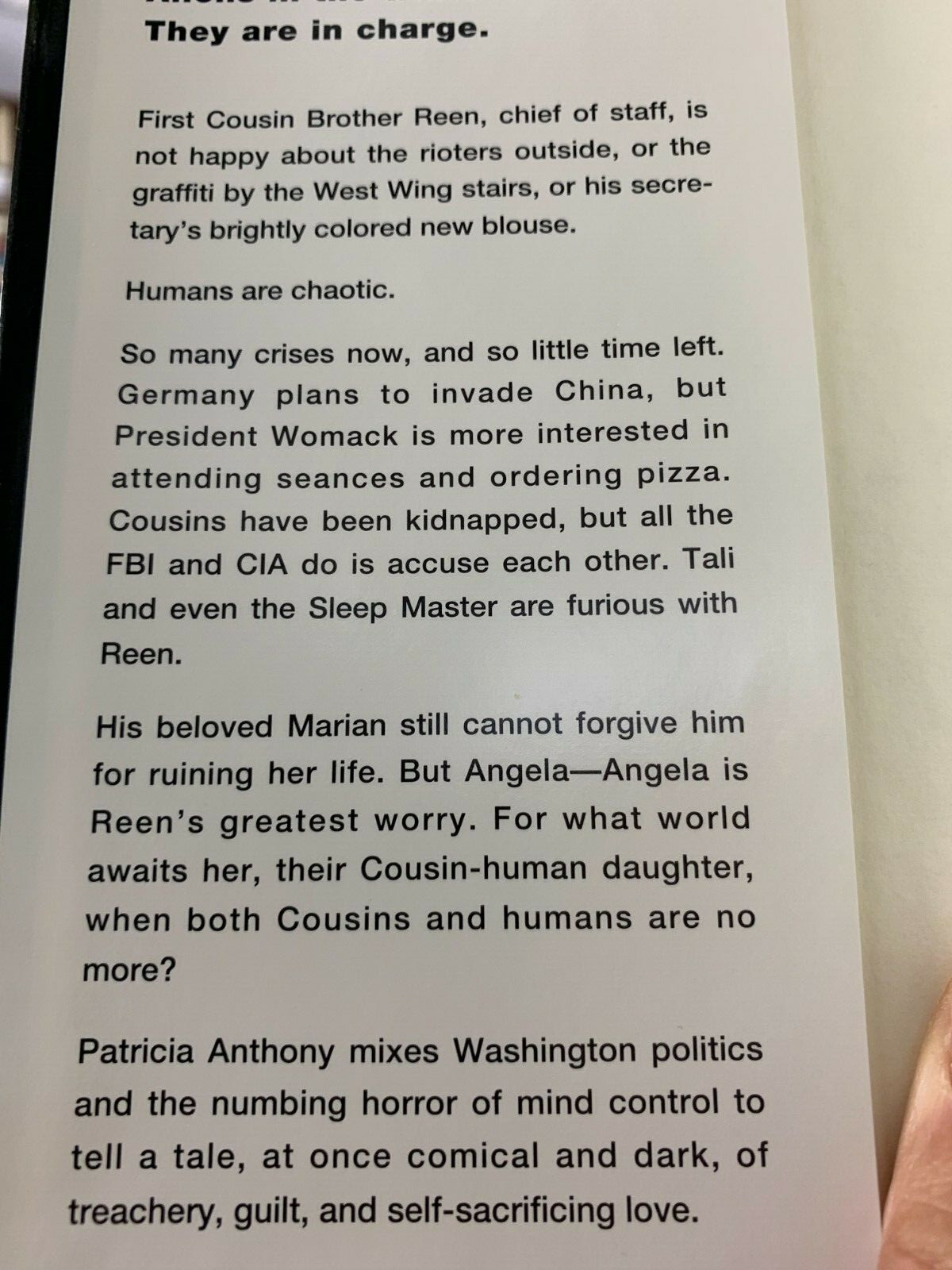 Patricia Anthony – BROTHER TERMITE
