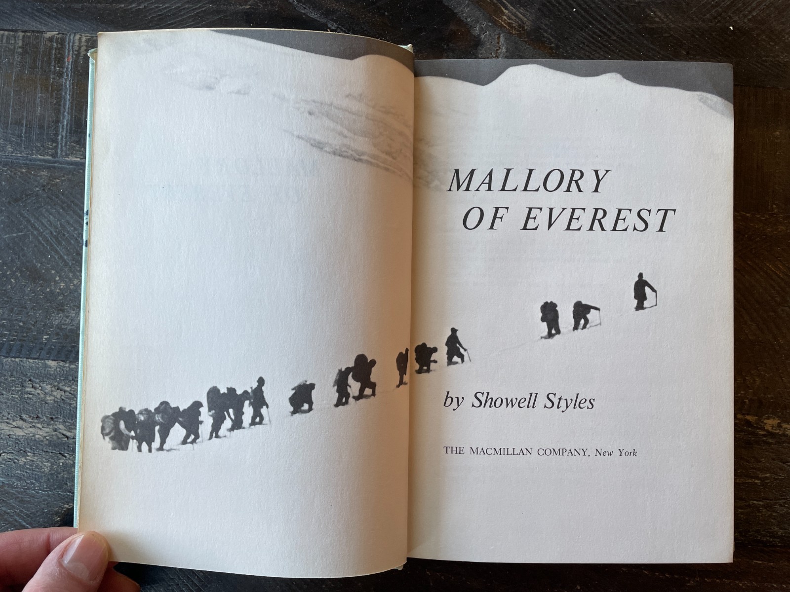 MALLORY OF EVEREST Showell Styles (1967) First Printing – Mountaineering