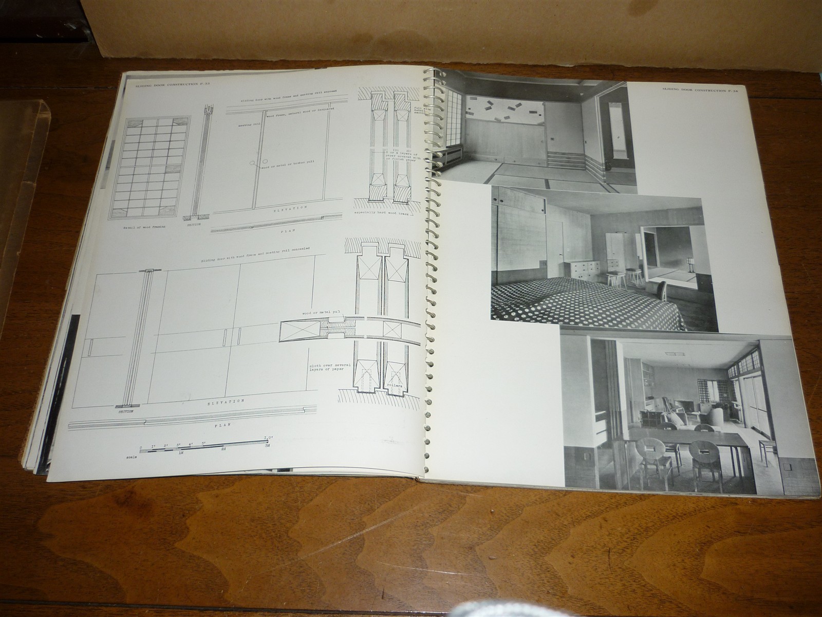 Antonin Raymond Architectural Details 1938. 3rd ptg. VG+copy in VG card slipcase