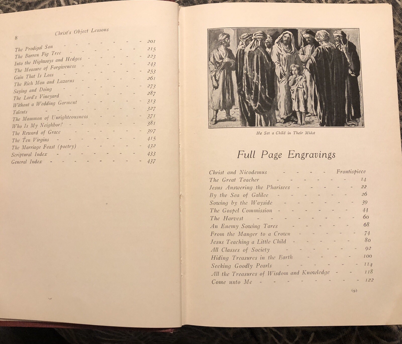 Christ’s Object Lessons by Ellen G. White 1942 Review and Herald SDA HC