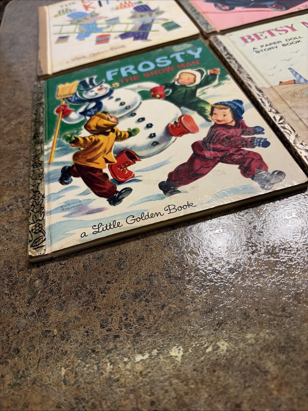 VTG LITTLE GOLDEN BOOKS LOT OF 8 Hardcover BOOKS
