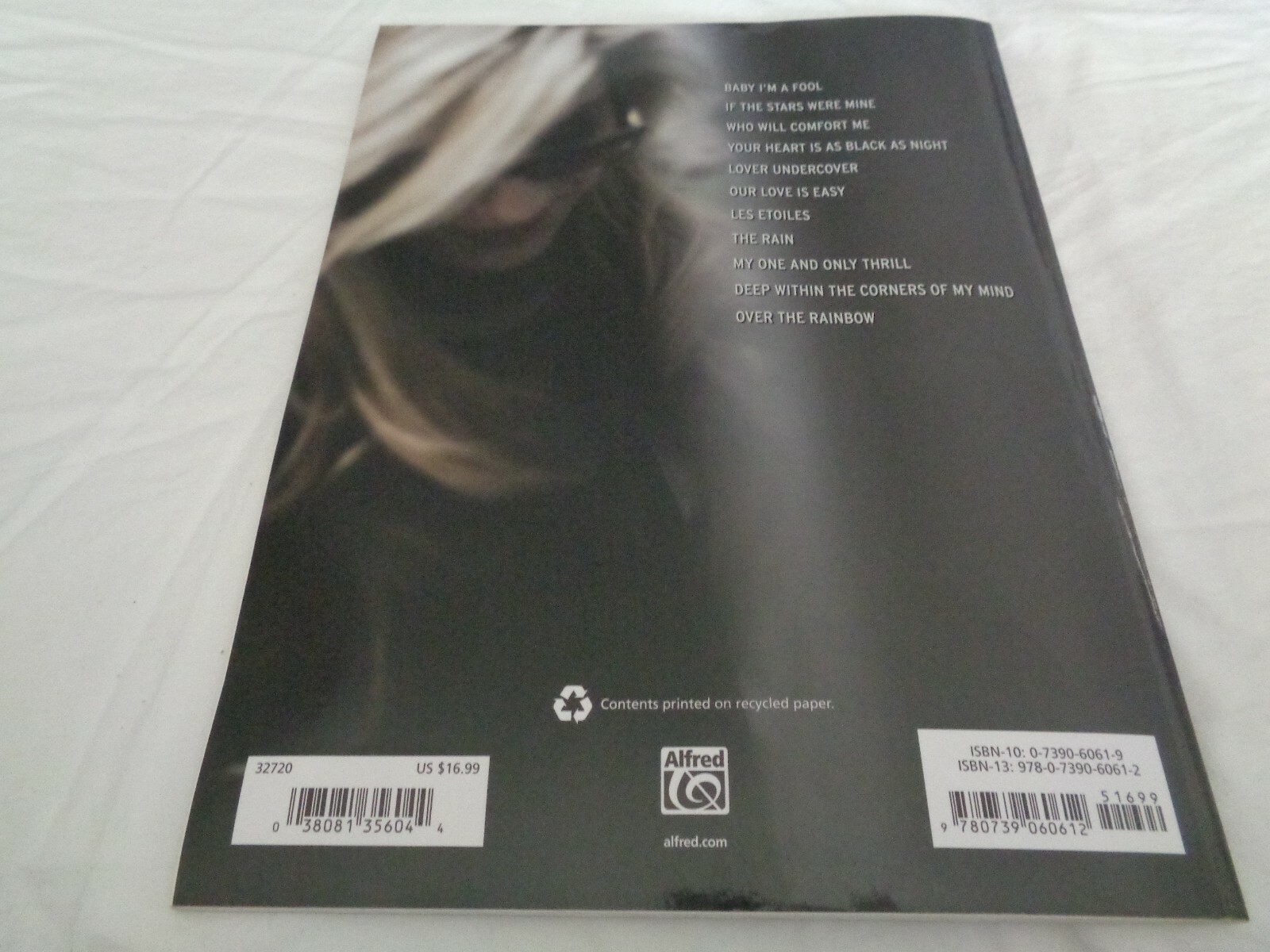 Melody Gardot My One and Only Thrill Sheet Music Piano Vocal Guitar Songs Verve
