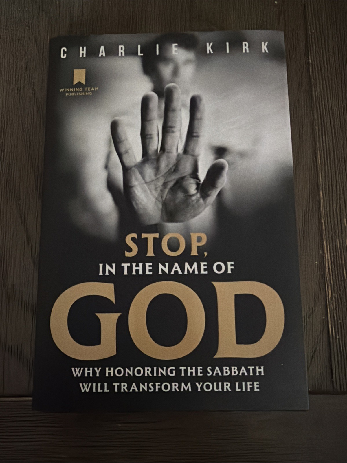 Stop, in the Name of God by Charlie Kirk (2025,Hardcover)