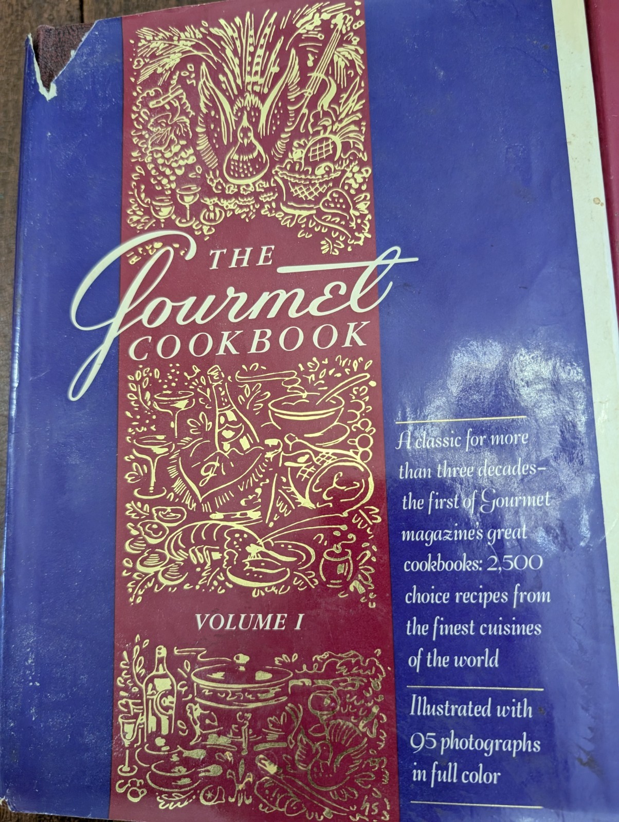The Gourmet Cookbook Volume 1 & 2 Hardcover Vintage Set Revised 1980s