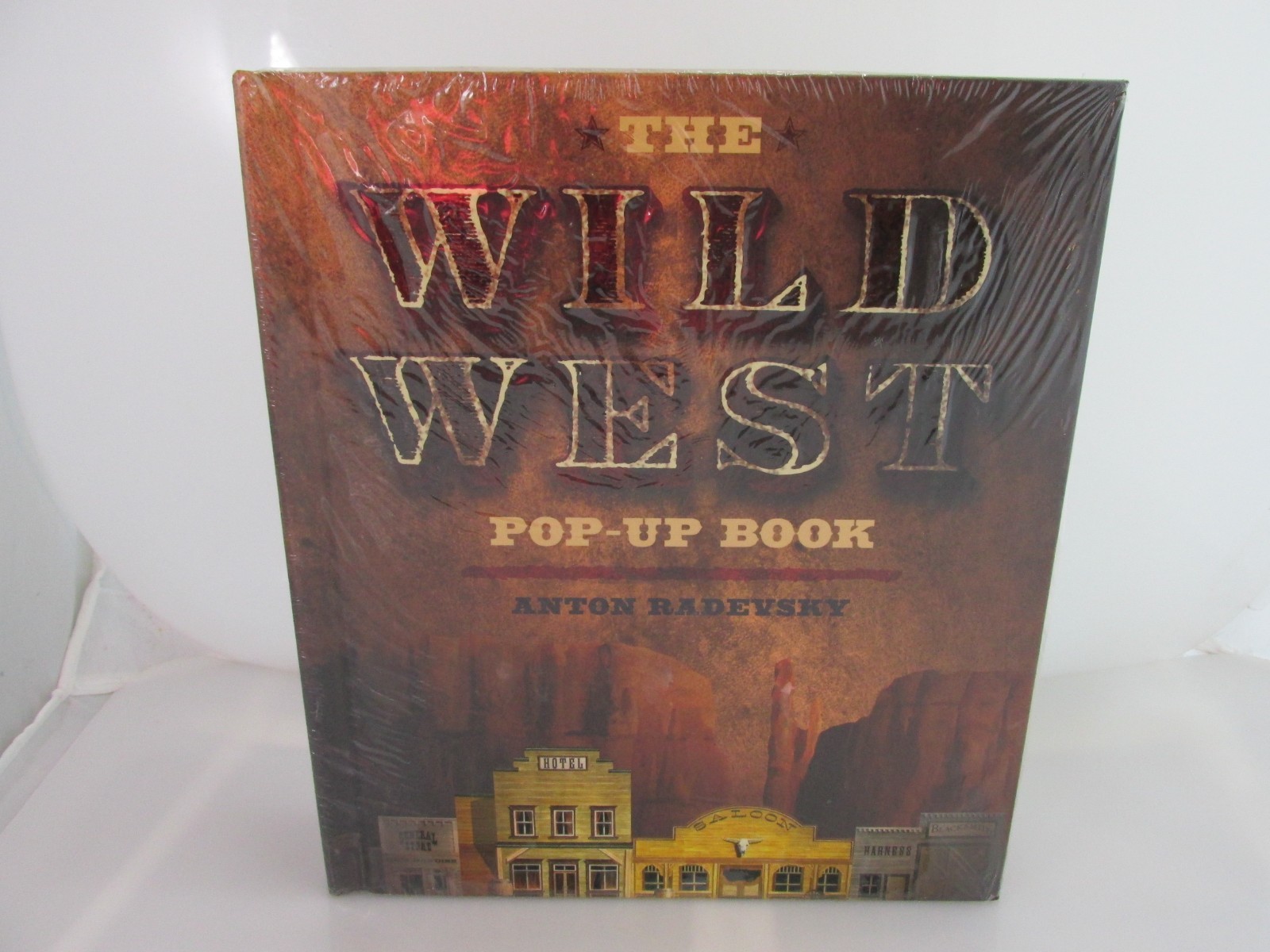The Wild West Pop-Up Book by Anton Radevsky 2007 Sterling Hardcover New Sealed
