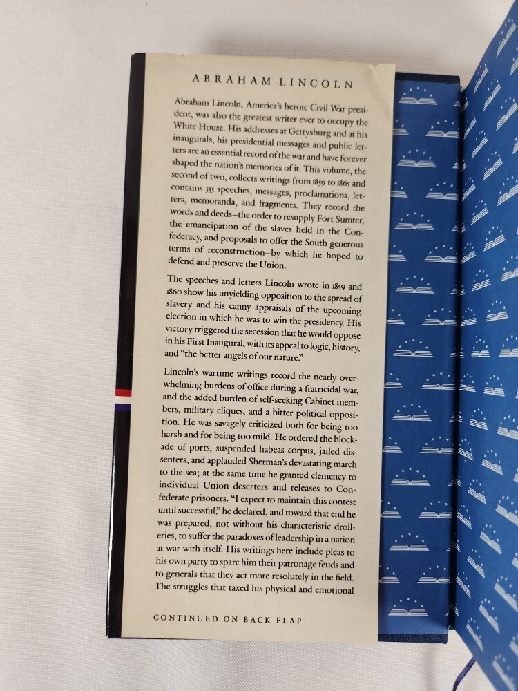 Lincoln 2 Vol Set: Speeches, Letters, Miscellaneous Writings The Lincoln-Douglas