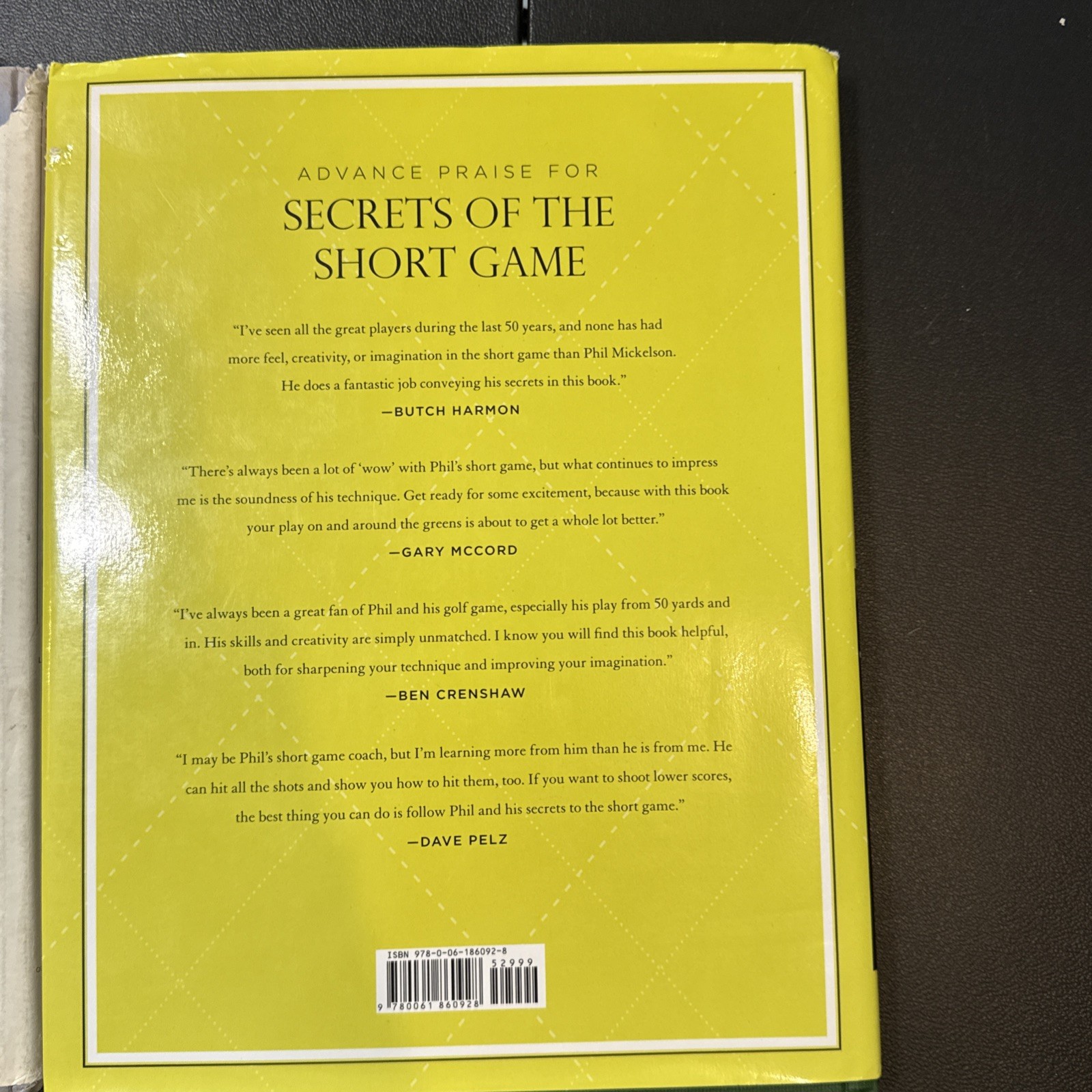 2 Book Lot On Golfing, One Move To Better Golf & Secrets Of Short Game