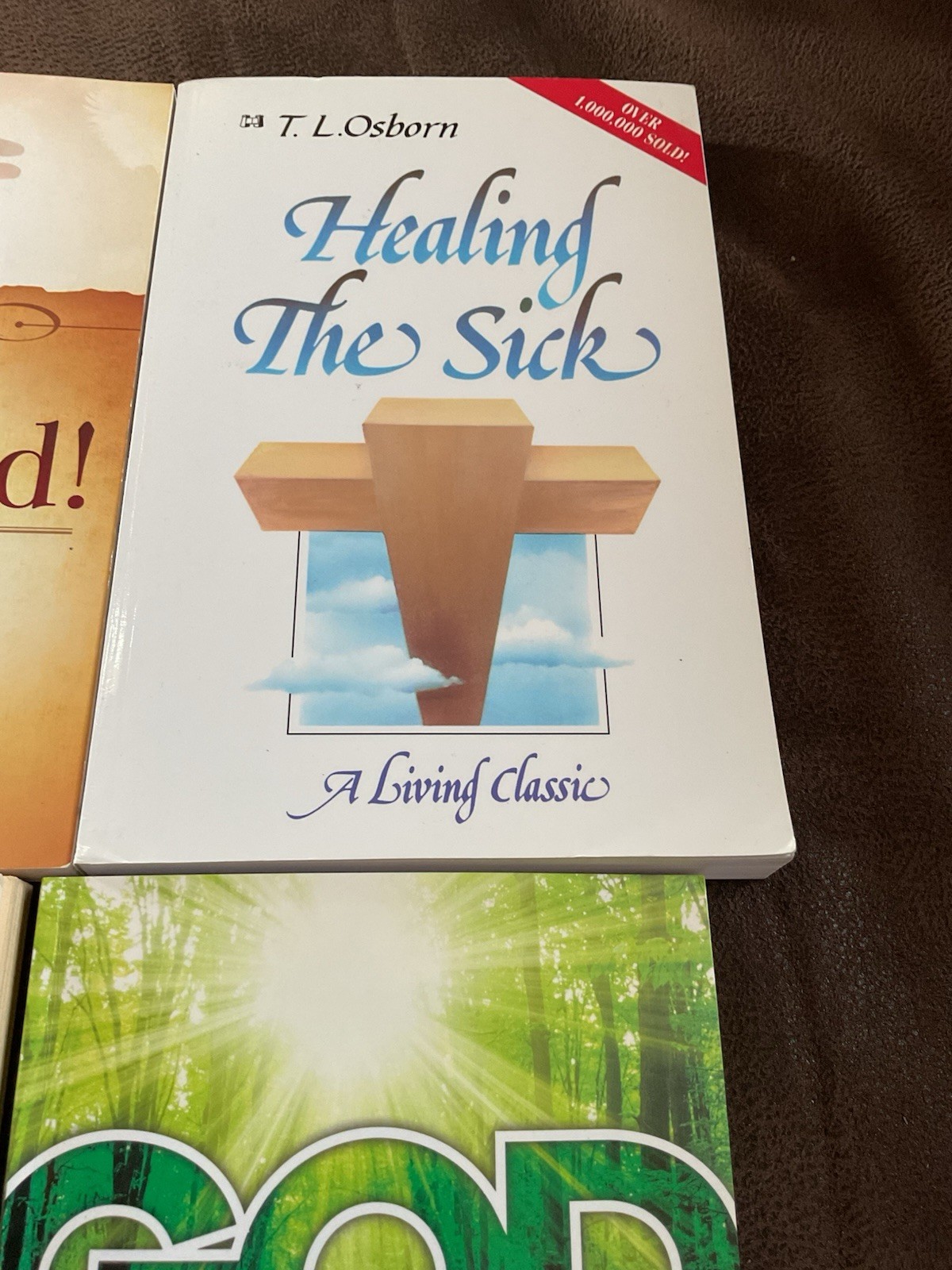 Religious Books On Healing Set Of 4 All Different Authors