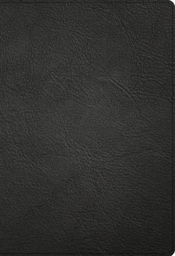 NASB Super Giant Print Reference Bible, Black Genuine Leather: New