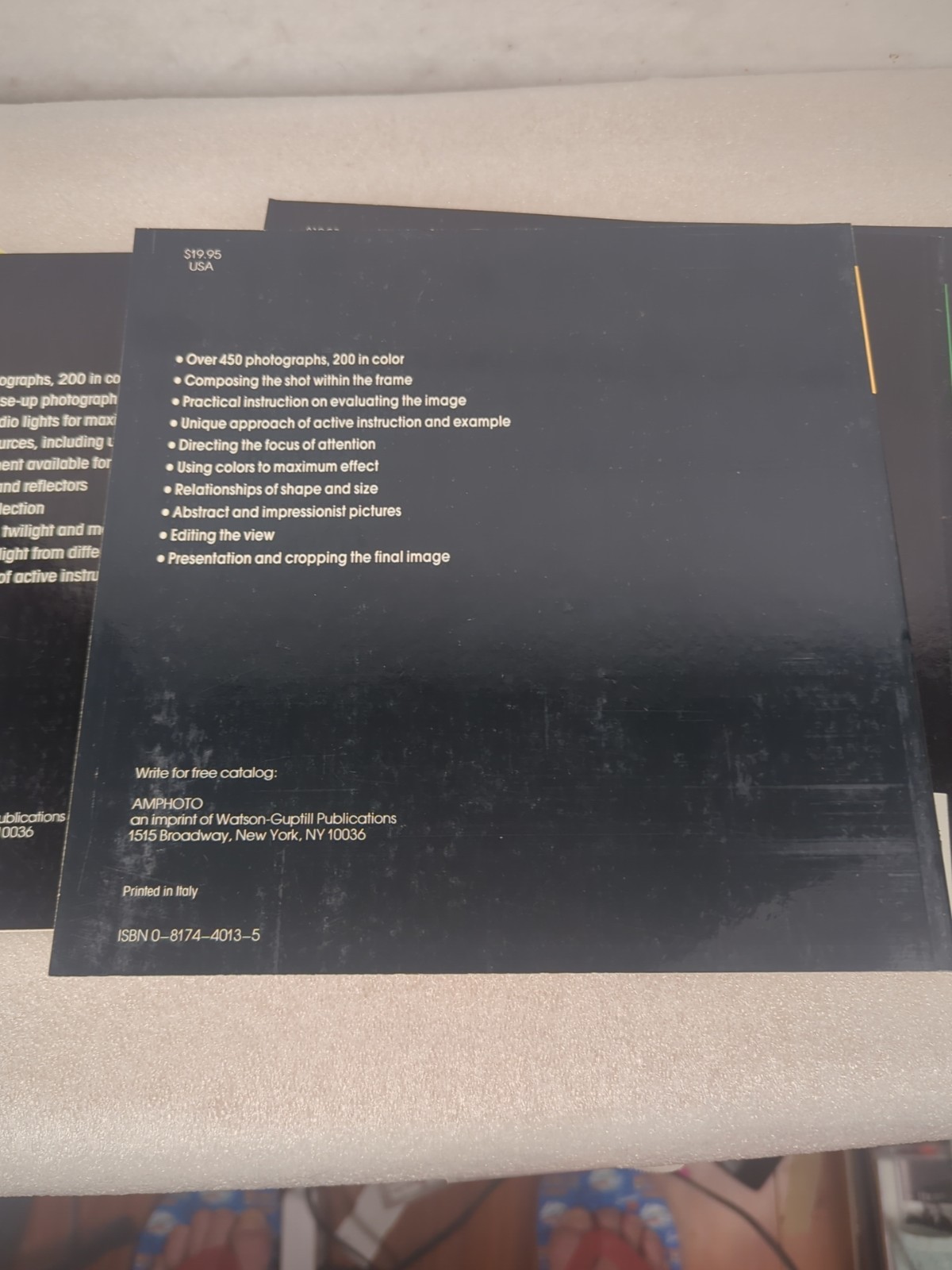 The Amphoto photography workshop series By Michael Freeman 1988 4 Volumes