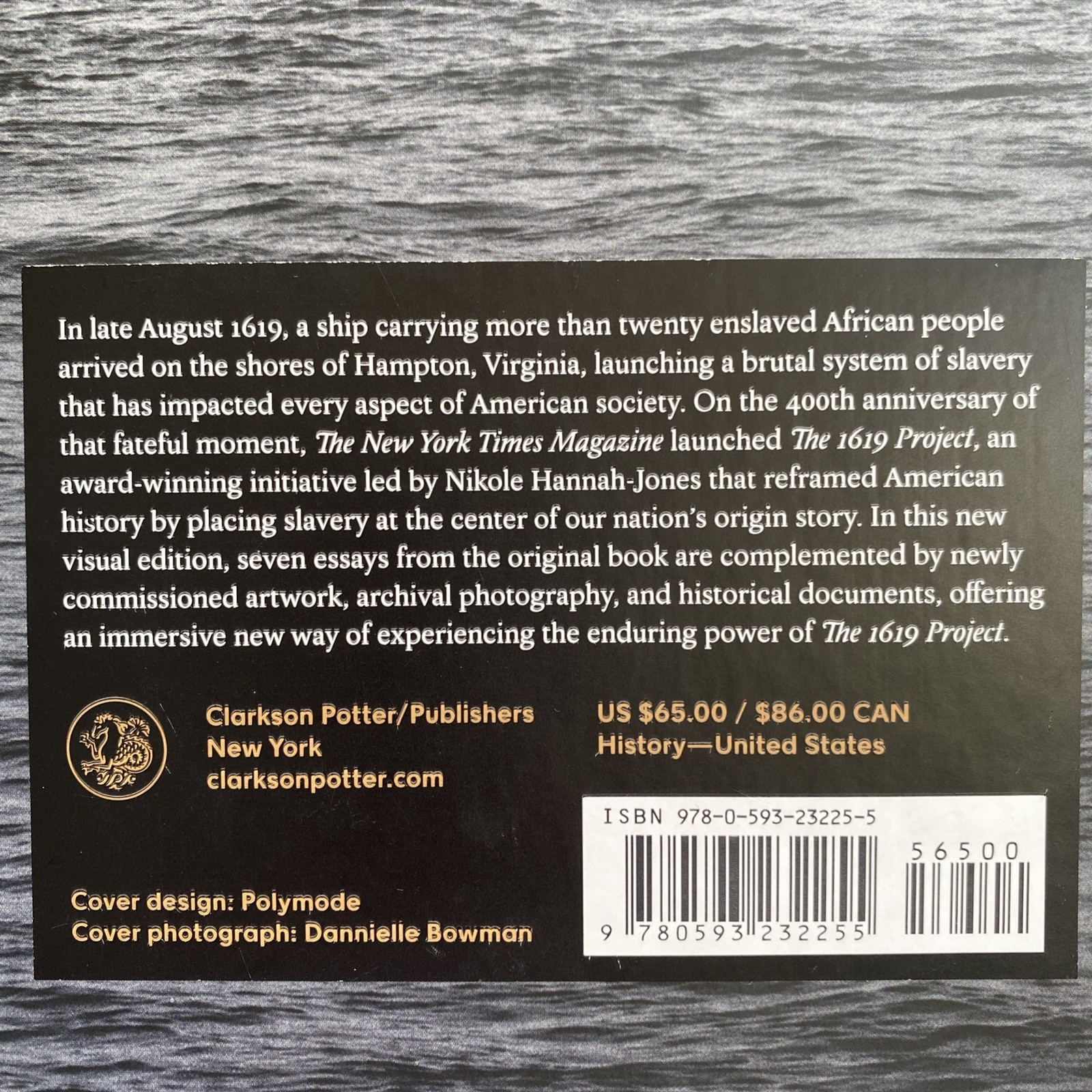 SIGNED The 1619 Project: A Visual Experience Book by Nikole Jones NYT 2024 HC