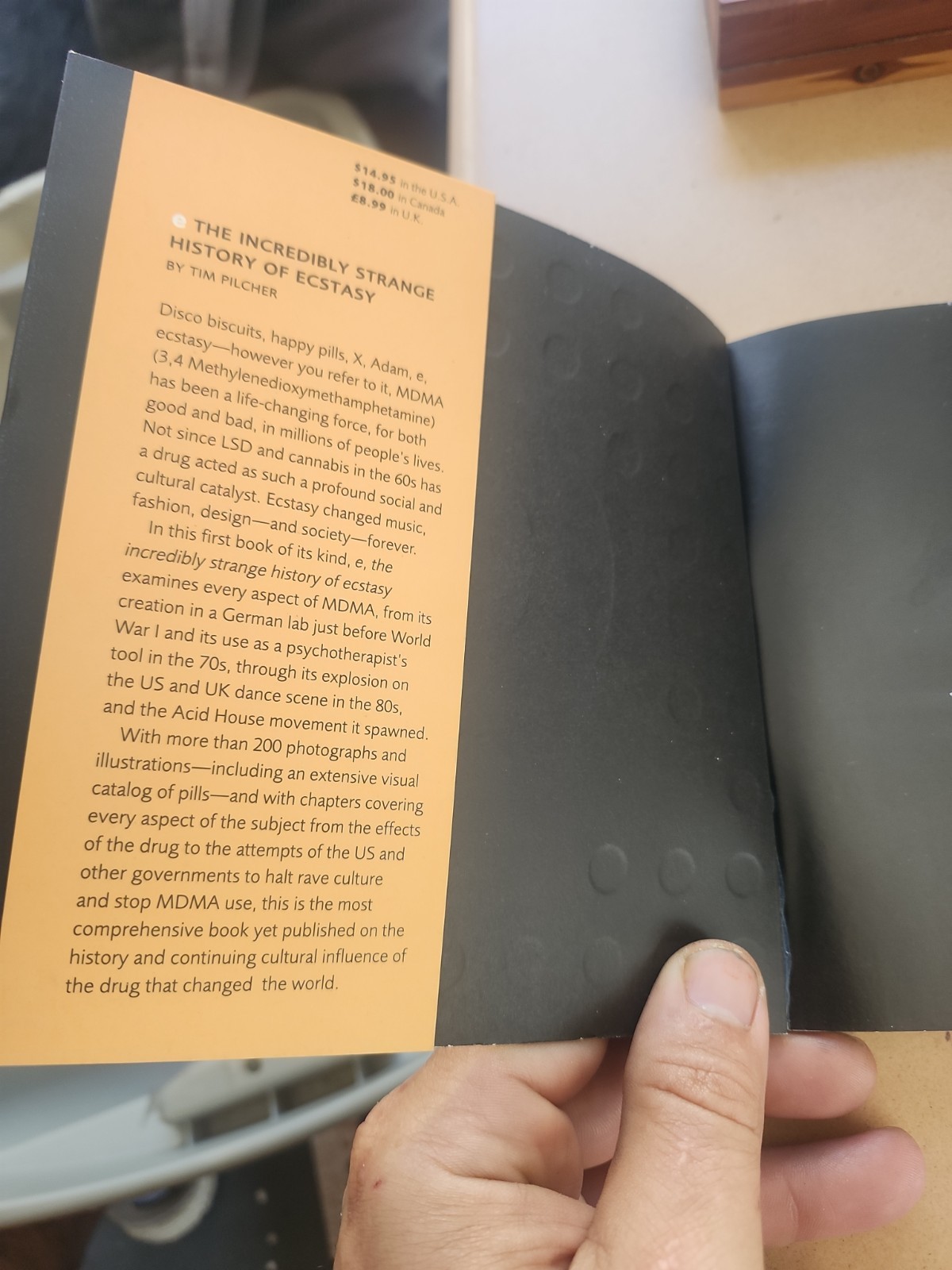 E, THE INCREDIBLY STRANGE HISTORY OF ECSTASY By Tim Pilcher Excellent Condition