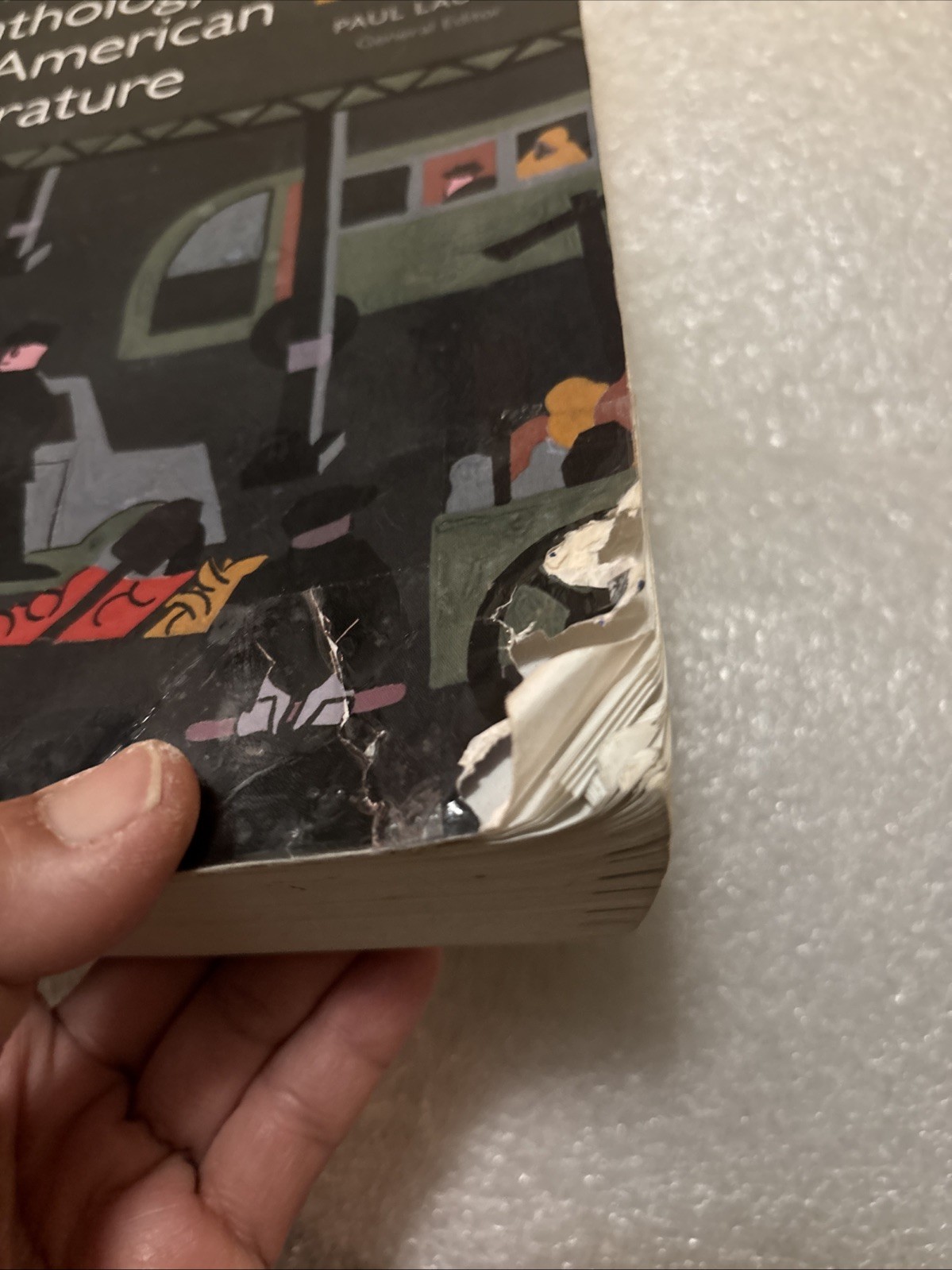 Heath Anthology of American Literature: Volume D, 7th Edition (chewed corner)