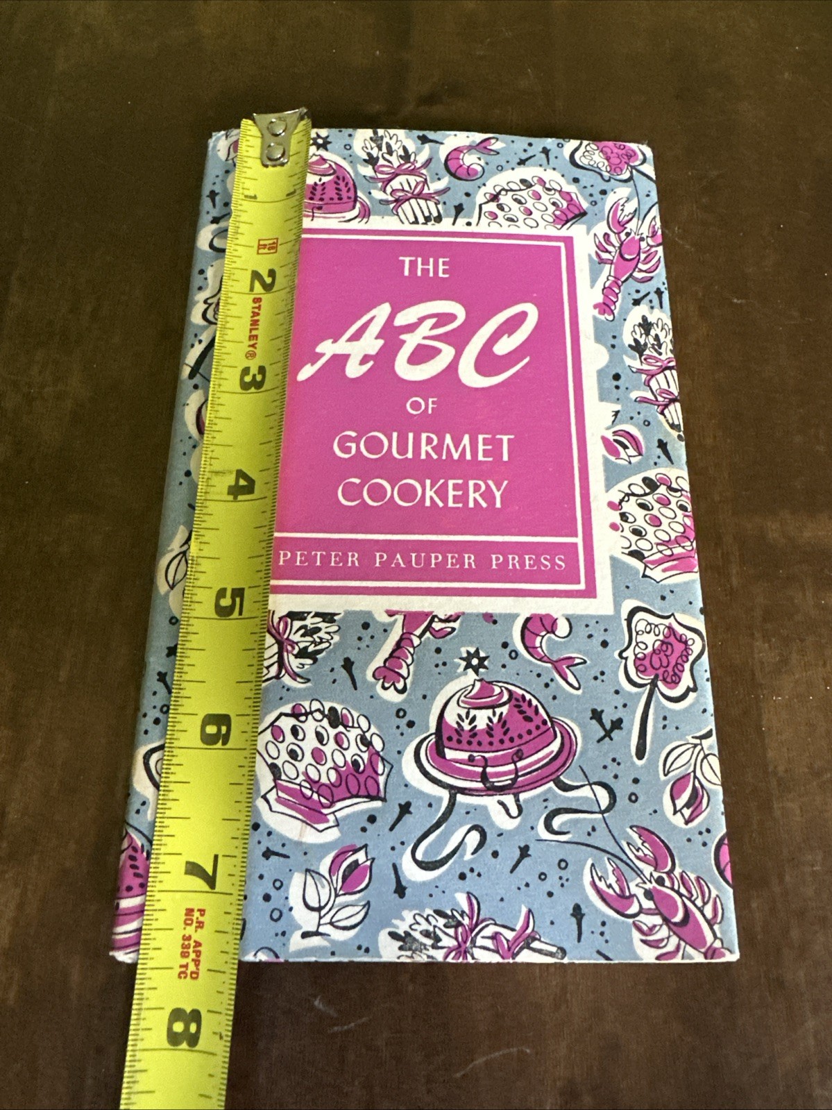 THE ABC OF GOURMET COOKERY 1956 Hardcover Cookbook ~ Peter Pauper Press Hardback