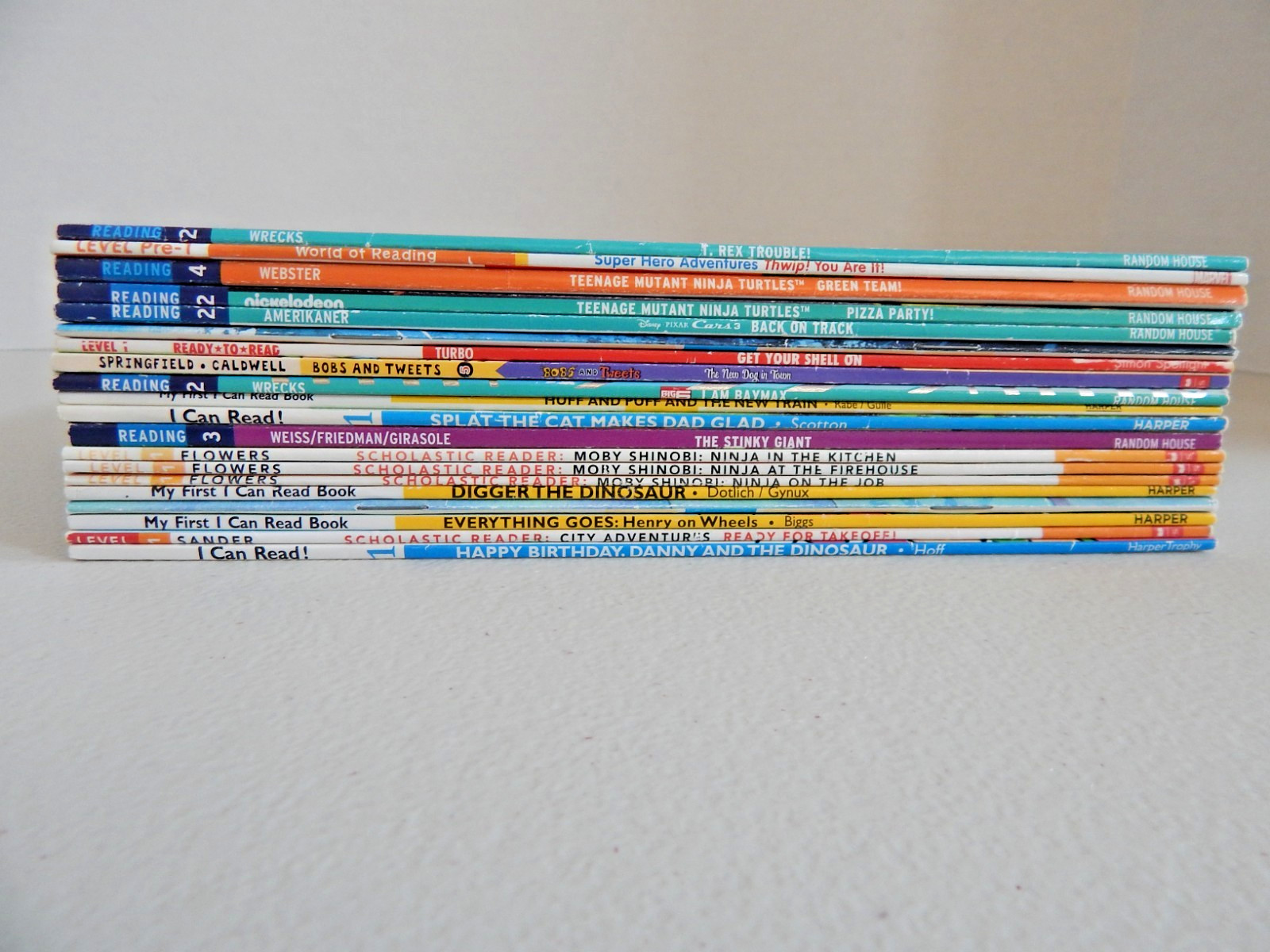 Lot 20 AR 1st 2nd Grade BOYS books Accelerated Reading 0.9-2.9 Early Readers PB
