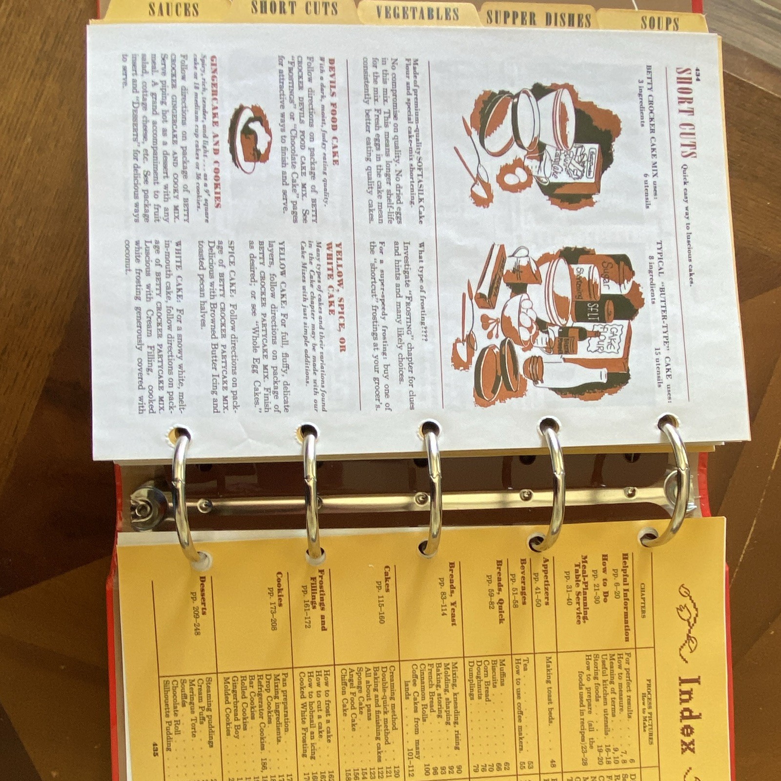 Betty Crocker Betty Crocker’s Picture Cook Book Ring/Wire Bound Illustrated