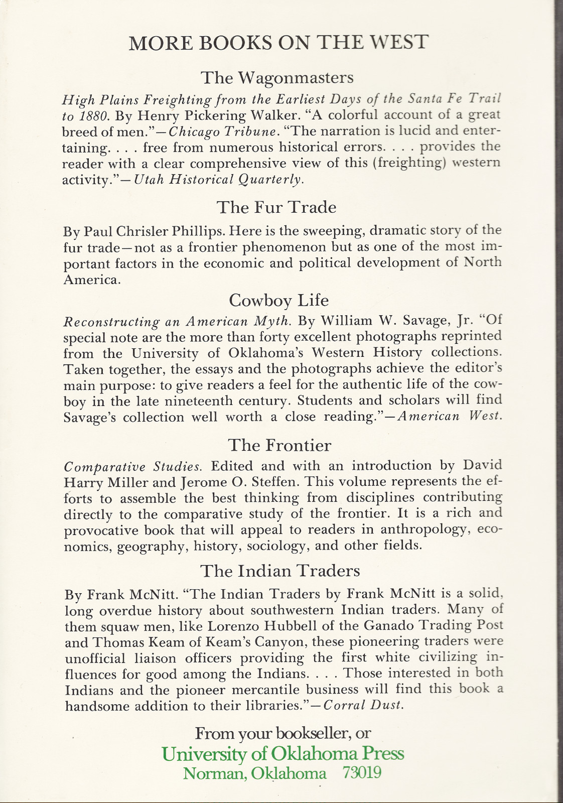 Character and Influence of the Indian Trade in Wisconsin by Frederick Turner