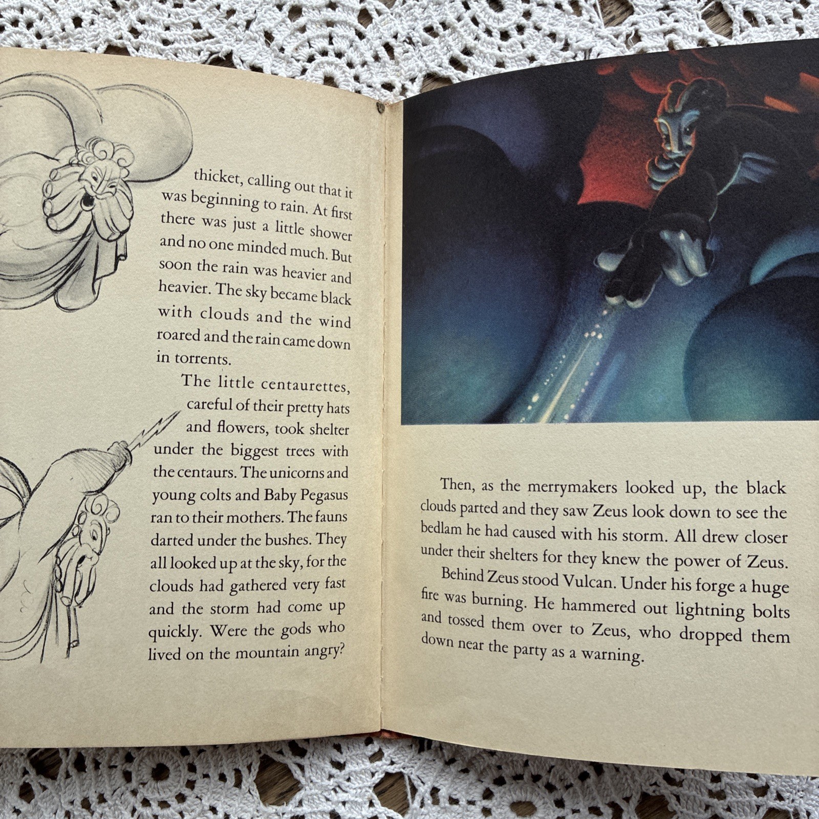 Pastoral Walt Disney’s Fantasia 1940 1st Edition