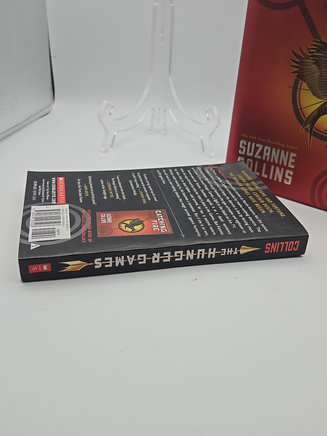 Hunger Games Books #1 And #2 – Book 1 Paperback, Book 2 Hardcover With Dustcover