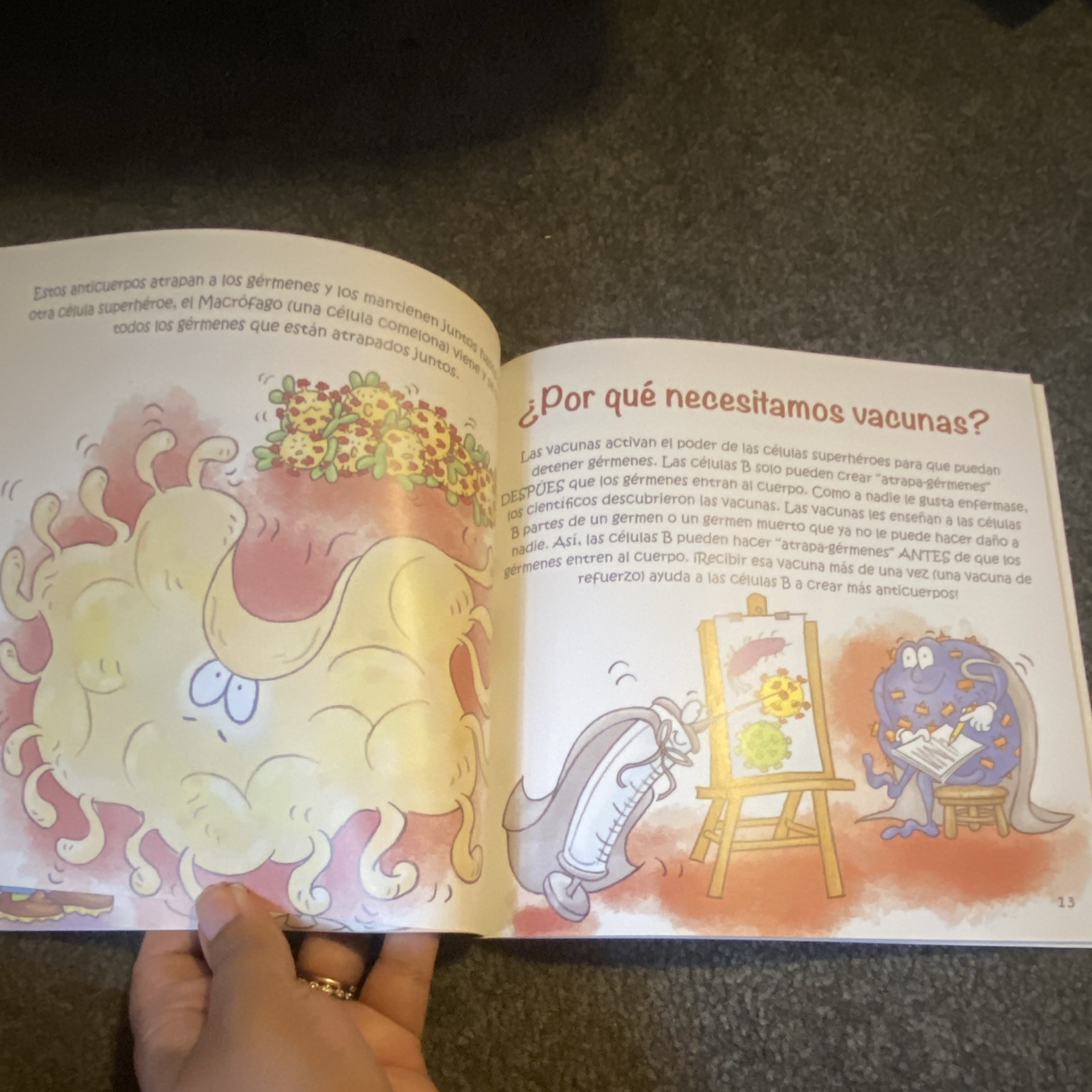 NIH NIGMS SEPA VetaHumanz Need Vaccines, Too! PB Illustrated Bilingual 4-8