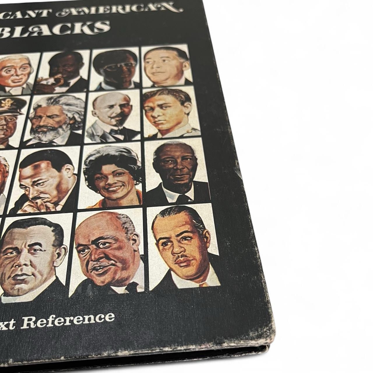 1975 RARE Vintage Clothbound Hardcover Black American Nonfiction Reference Book