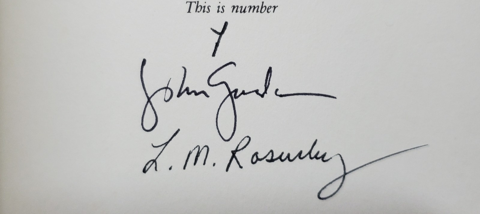 Vintage Literary Collection Signed/Limited (1/276) Edition HC MSS SPRING 1981