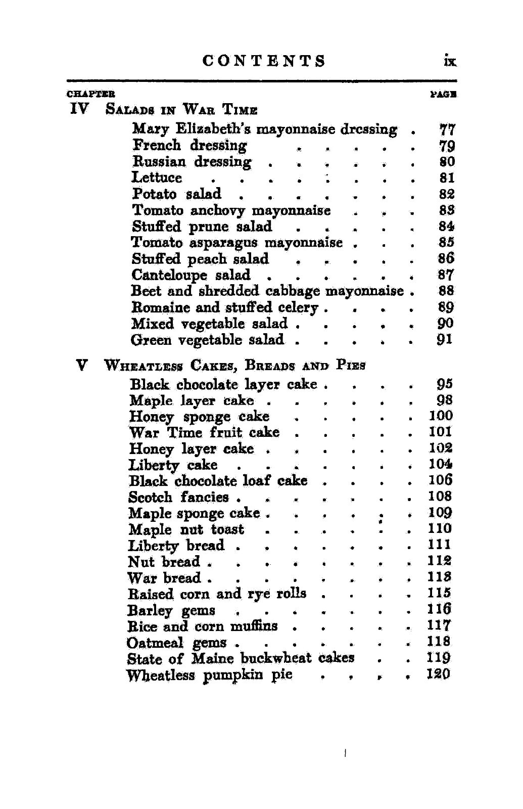 “1918” Mary Elizabeth’s War Time Recipes Cook Book 194 Pages