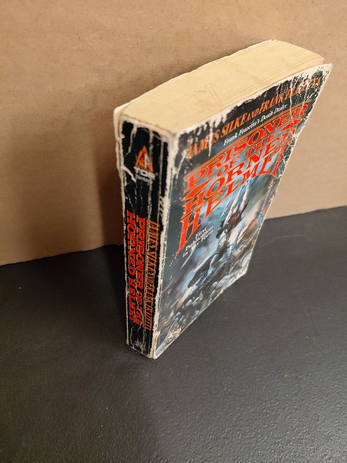 Prisoner of the Horned Helmet by James Silke 1988 First Edition, First Printing
